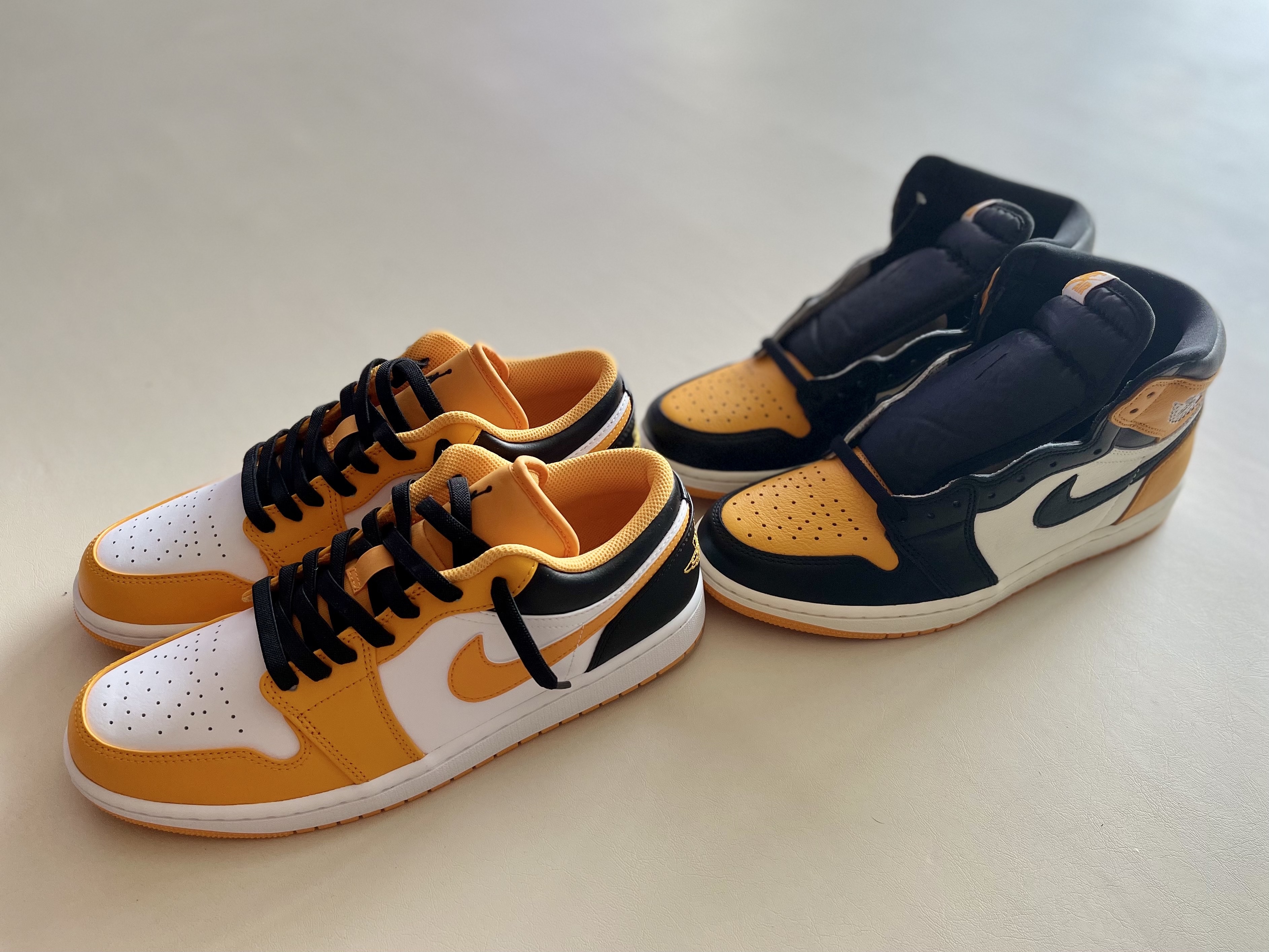 Jordan 1 Retro High OG Taxi, Jordan 1 Low Taxi 착용 스타일 - 3