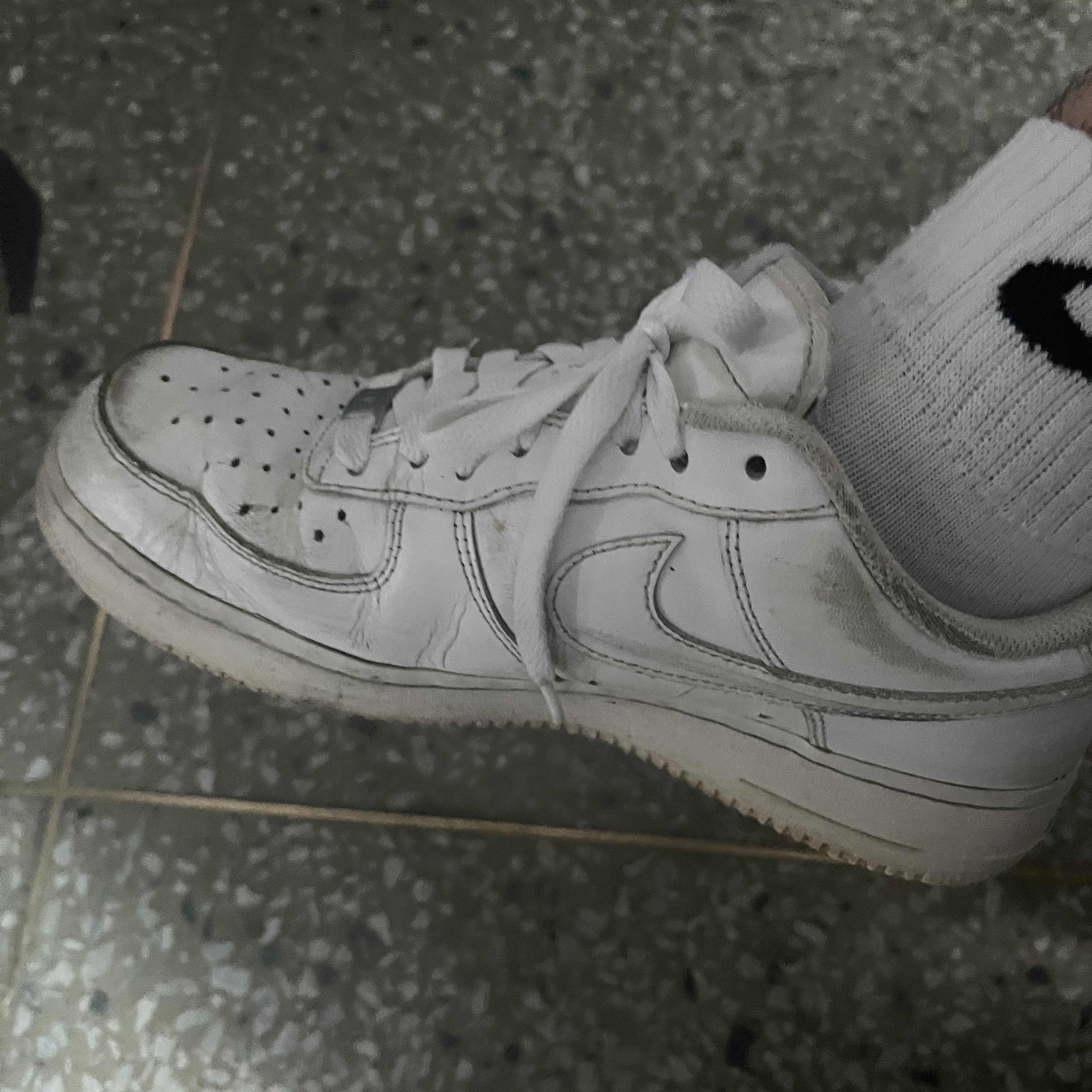 Nike Air Force 1 '07 Low White 착용 스타일