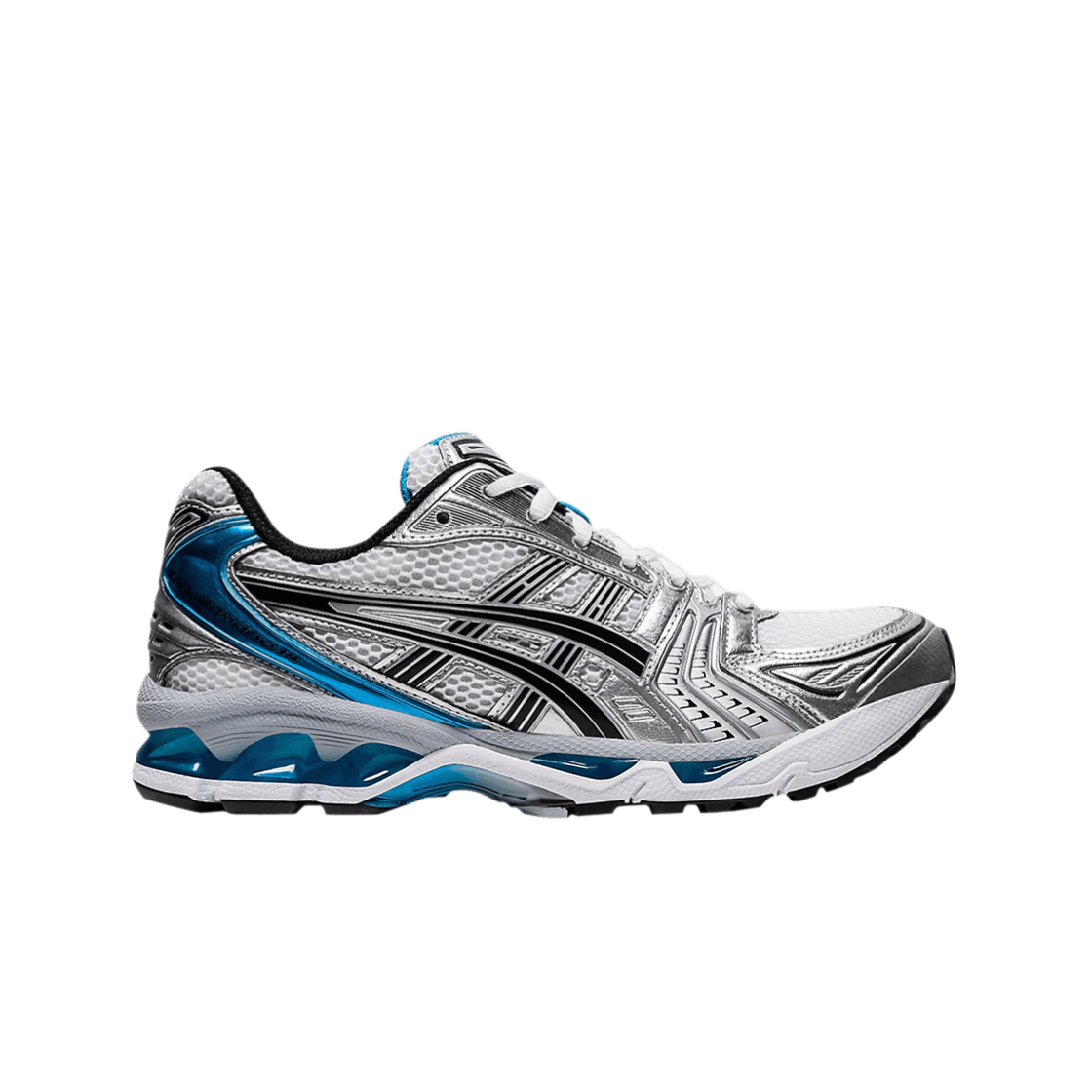 (W) 아식스 젤 카야노 14 화이트 아이주리 블루((W) Asics Gel-Kayano 14 White Aizuri Blue)