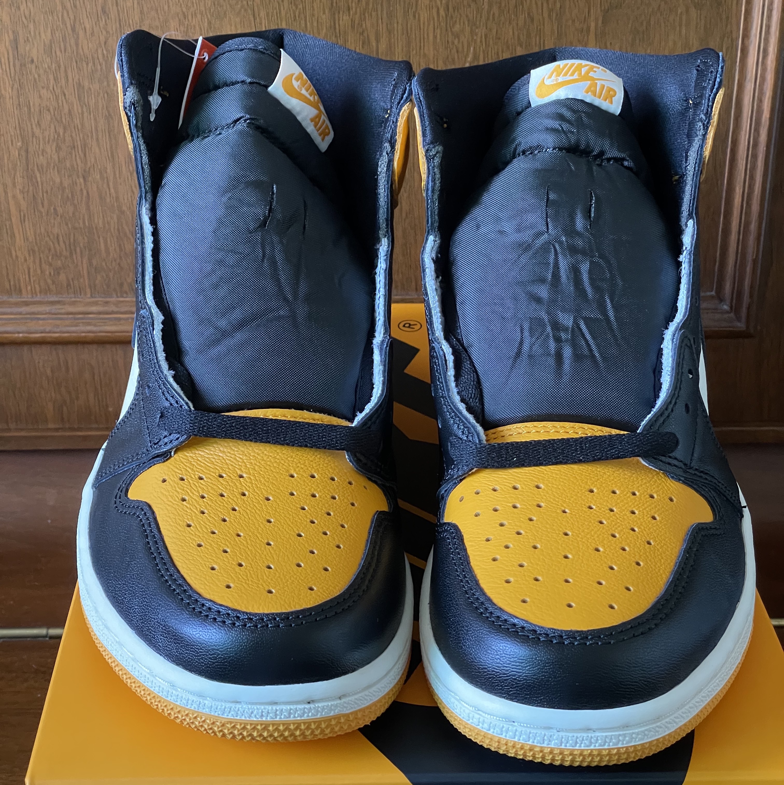 Jordan 1 Retro High OG Taxi 착용 스타일 - 3