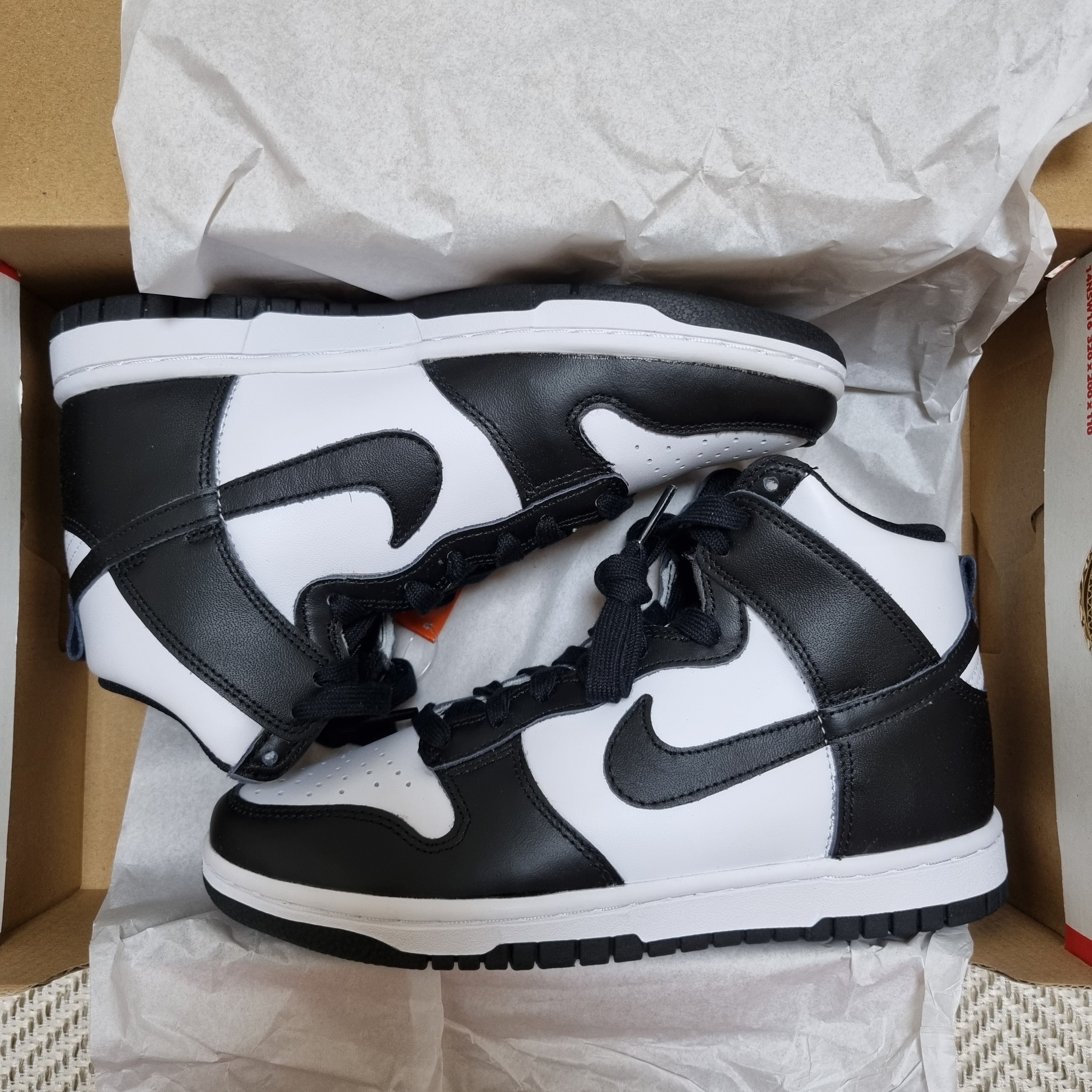 (W) Nike Dunk High Black and White, (PS) Nike Dunk Low Black 착용 스타일 - 5