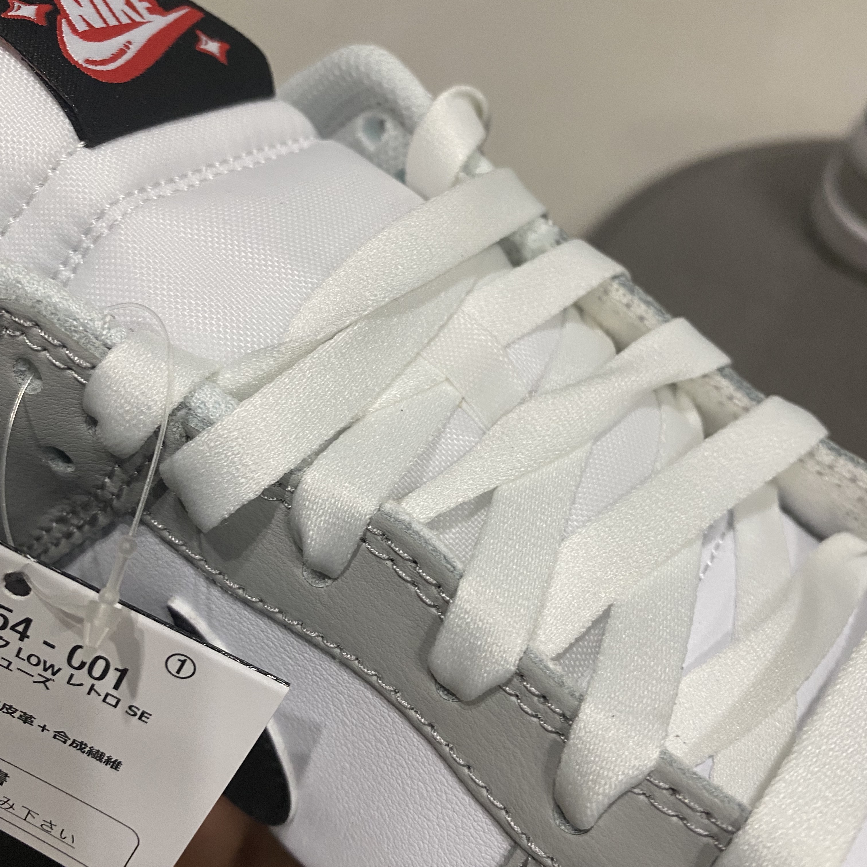 Nike Dunk Low Retro SE Jackpot Grey Fog 착용 스타일 - 5
