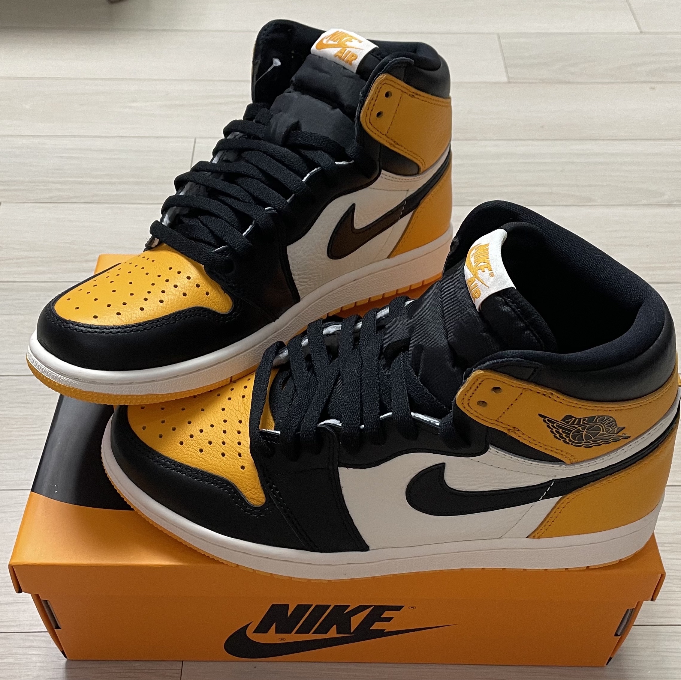 Jordan 1 Retro High OG Taxi 착용 스타일