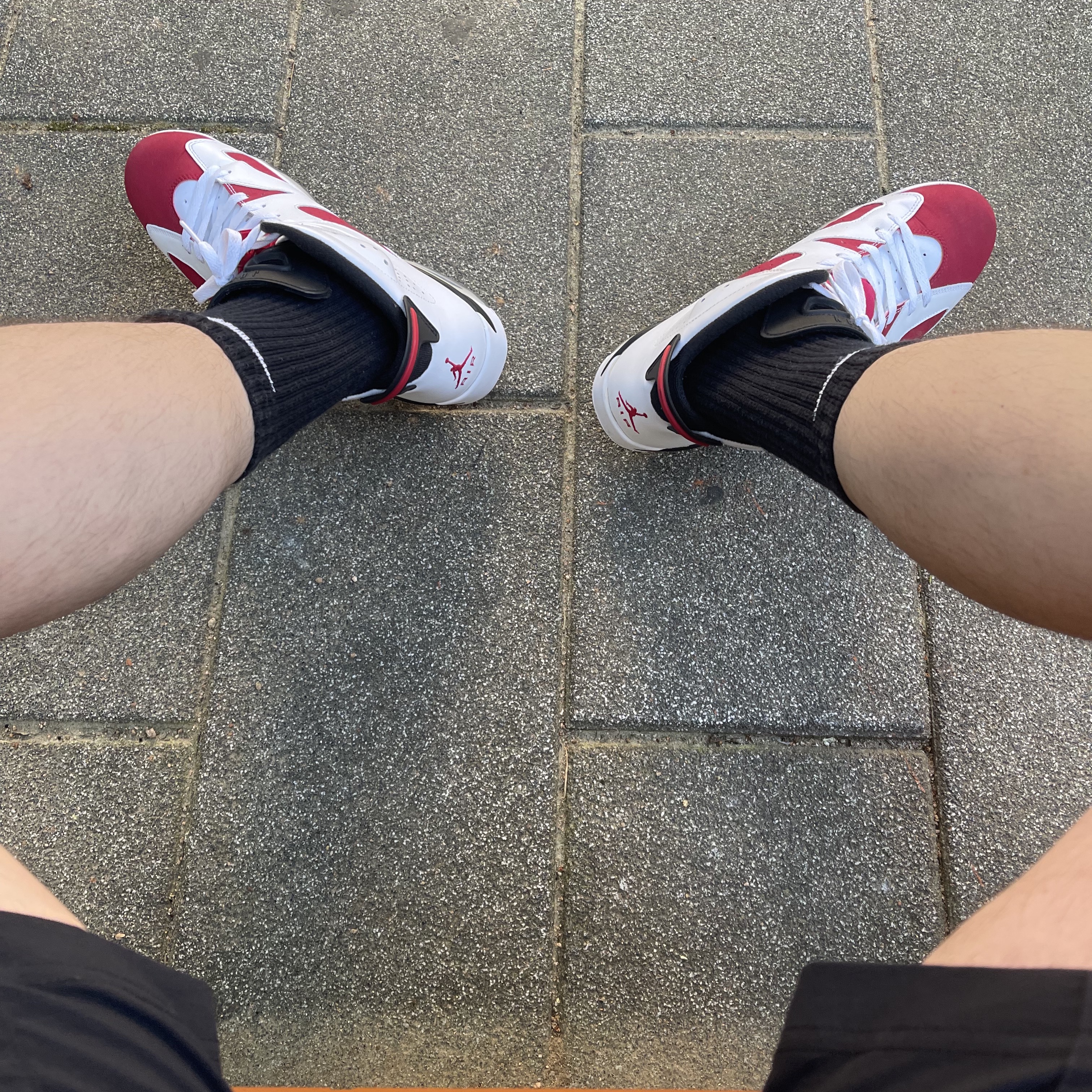 Jordan 6 Retro Carmine 2014 착용 스타일 - 2