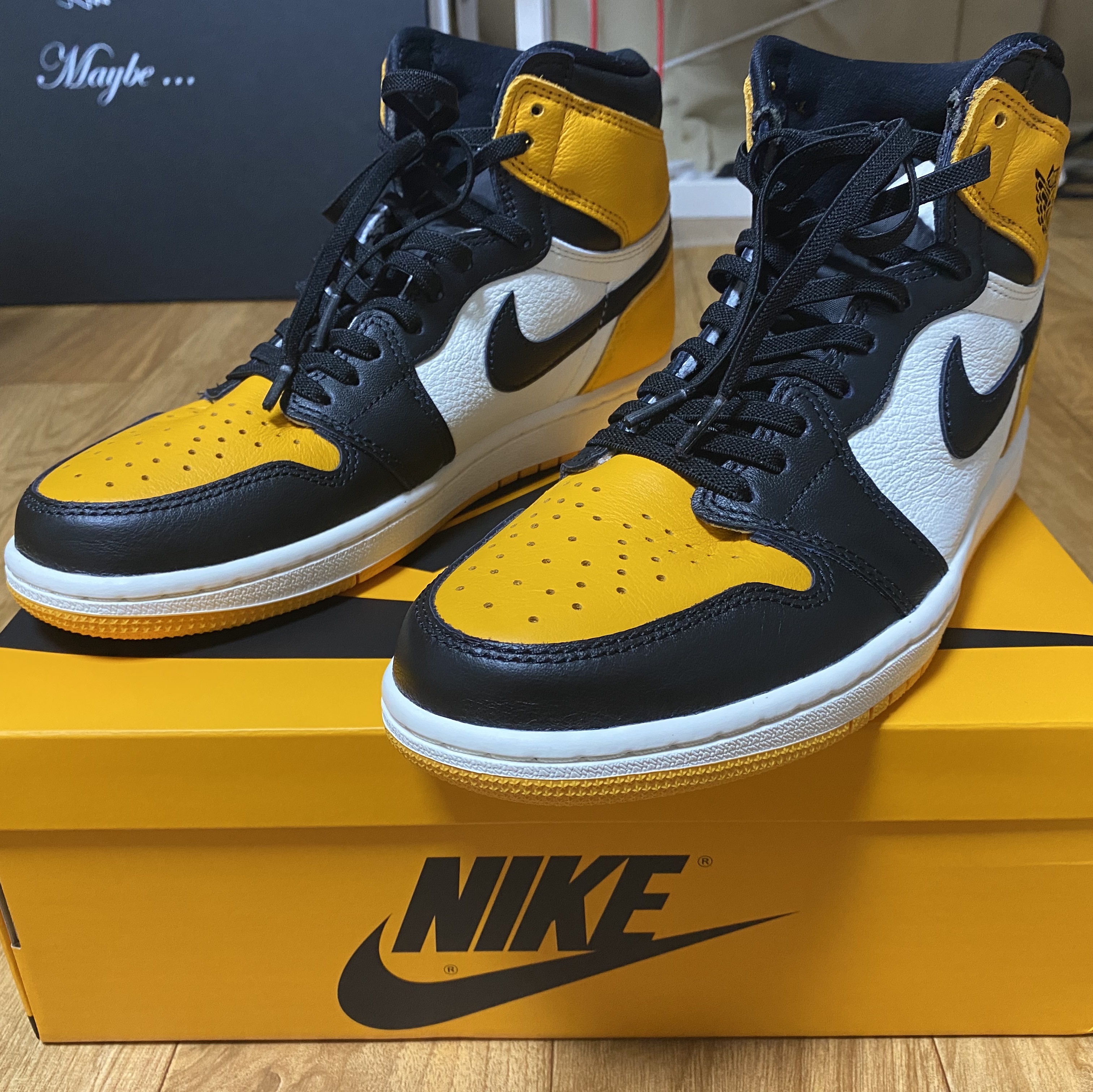 Jordan 1 Retro High OG Taxi 착용 스타일 - 2