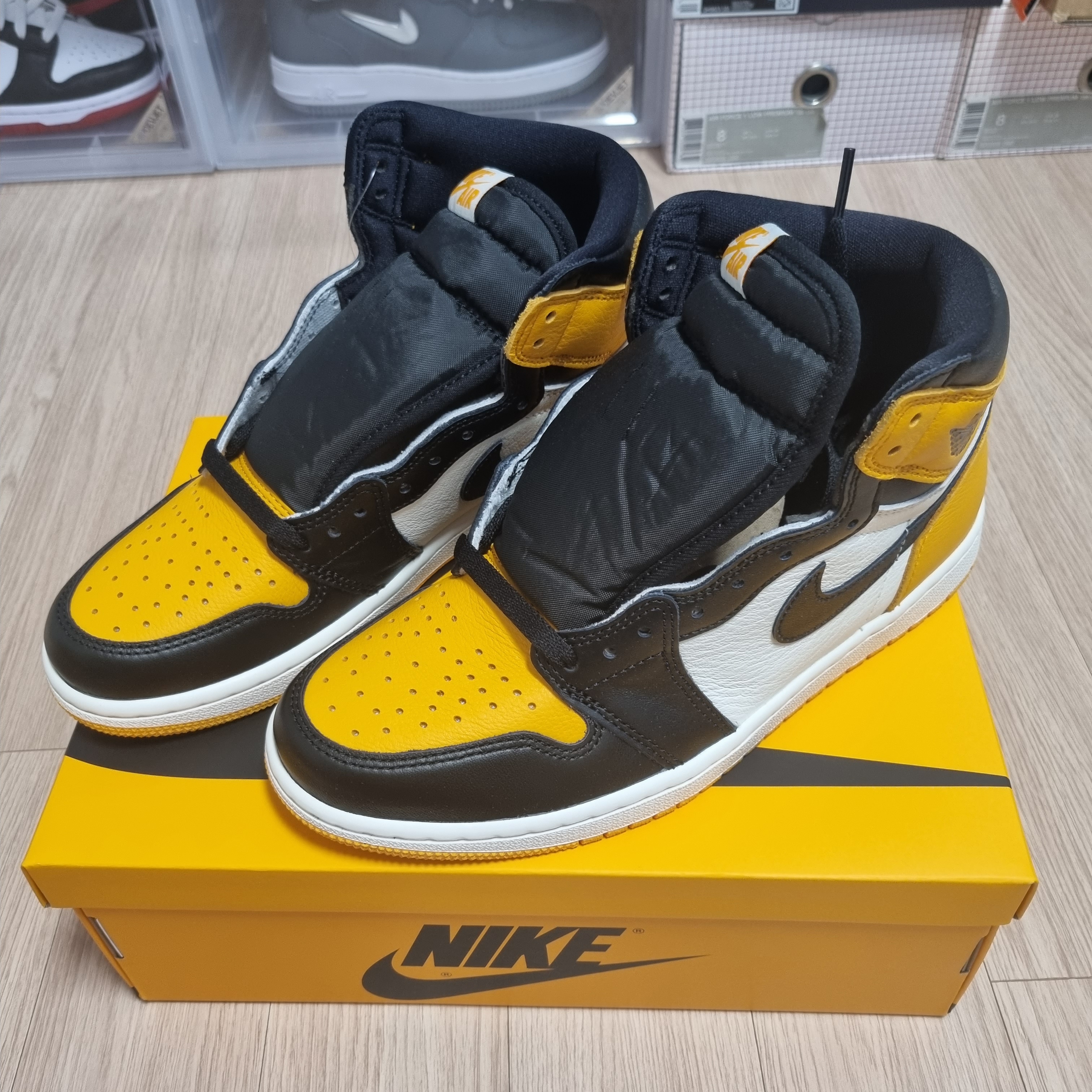 Jordan 1 Retro High OG Taxi 착용 스타일