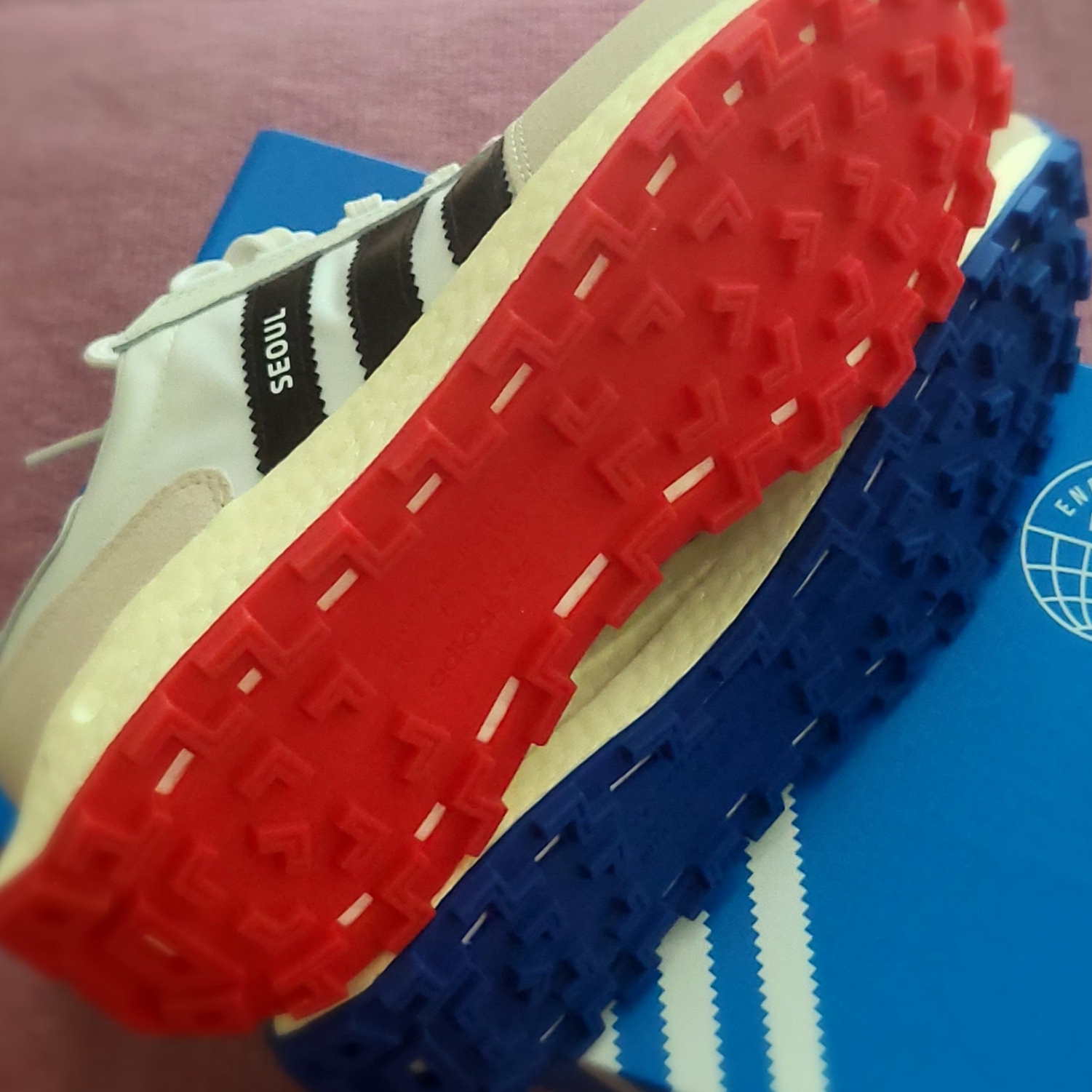 Adidas Retropy E5 White 착용 스타일 - 3