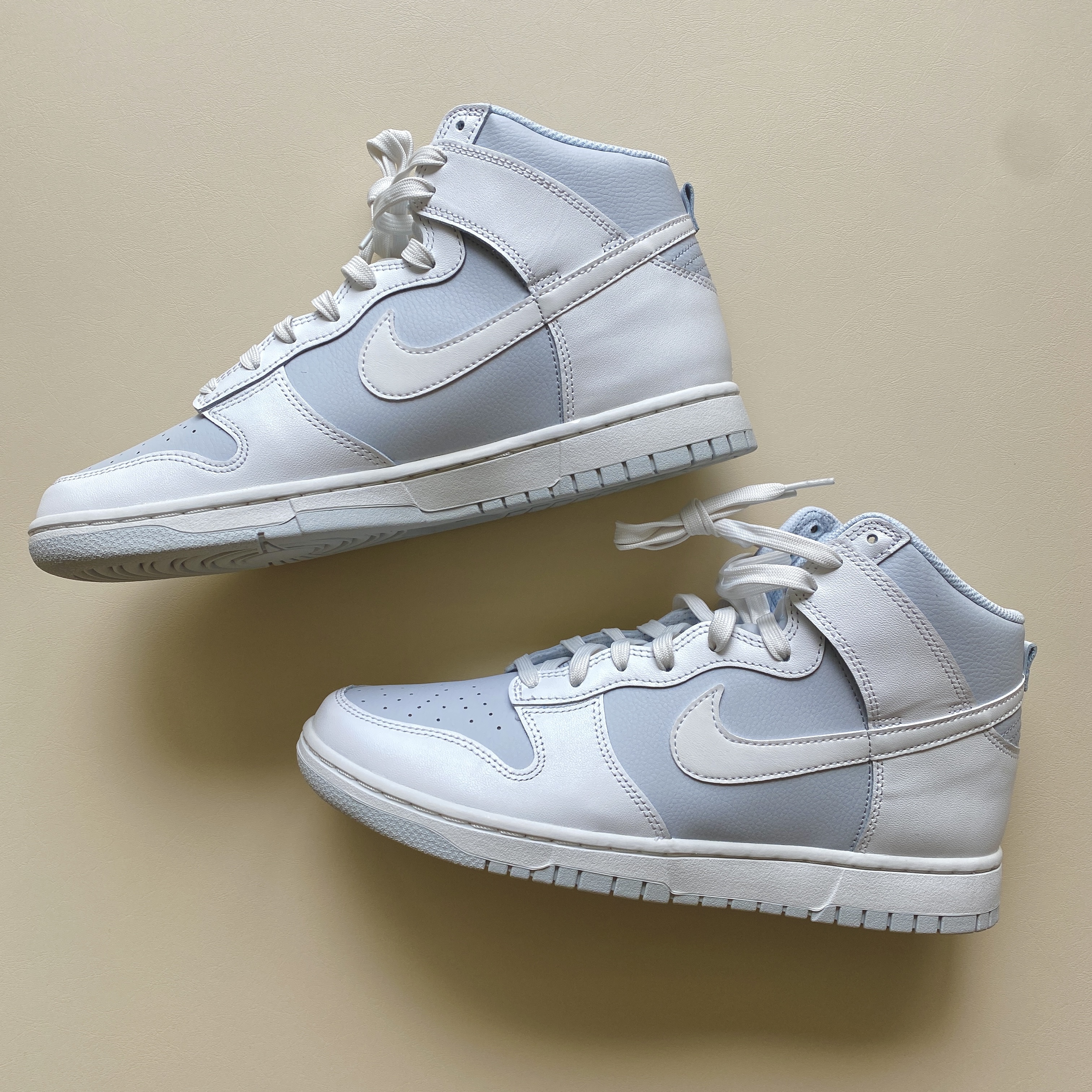 Nike Dunk High Retro Summit White Pure Platinum 착용 스타일