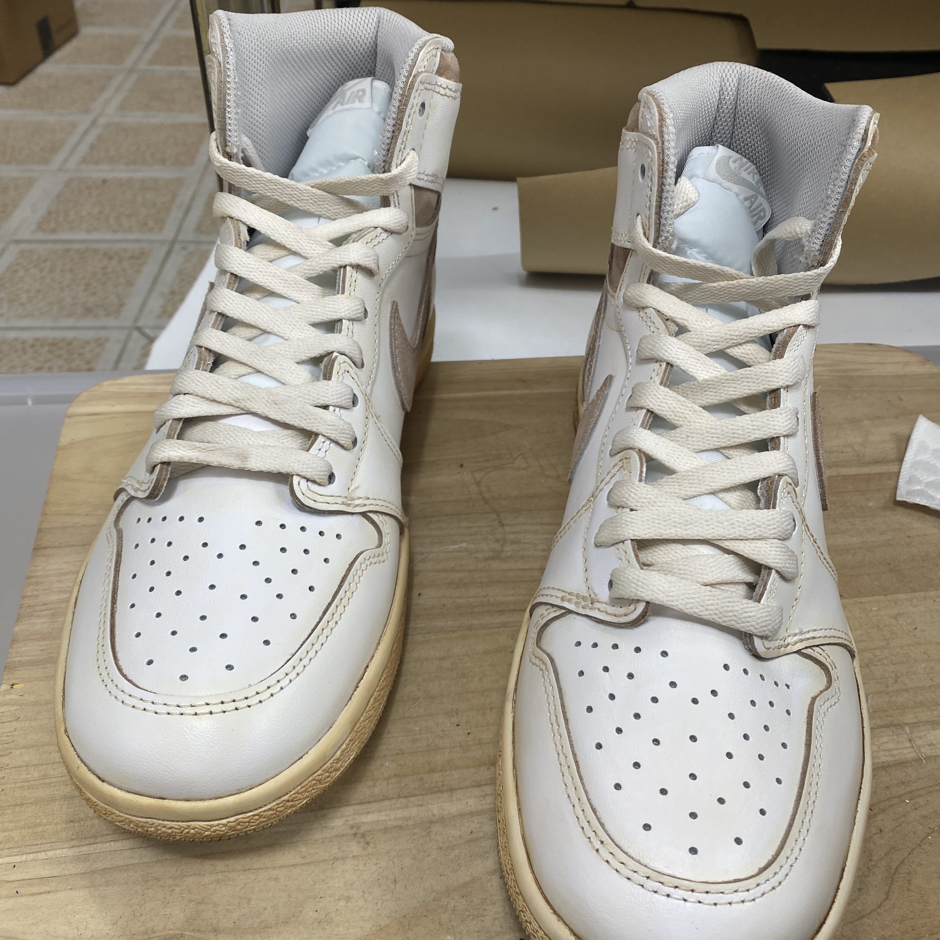 Jordan 1 High 85 Neutral Grey 착용 스타일 - 3