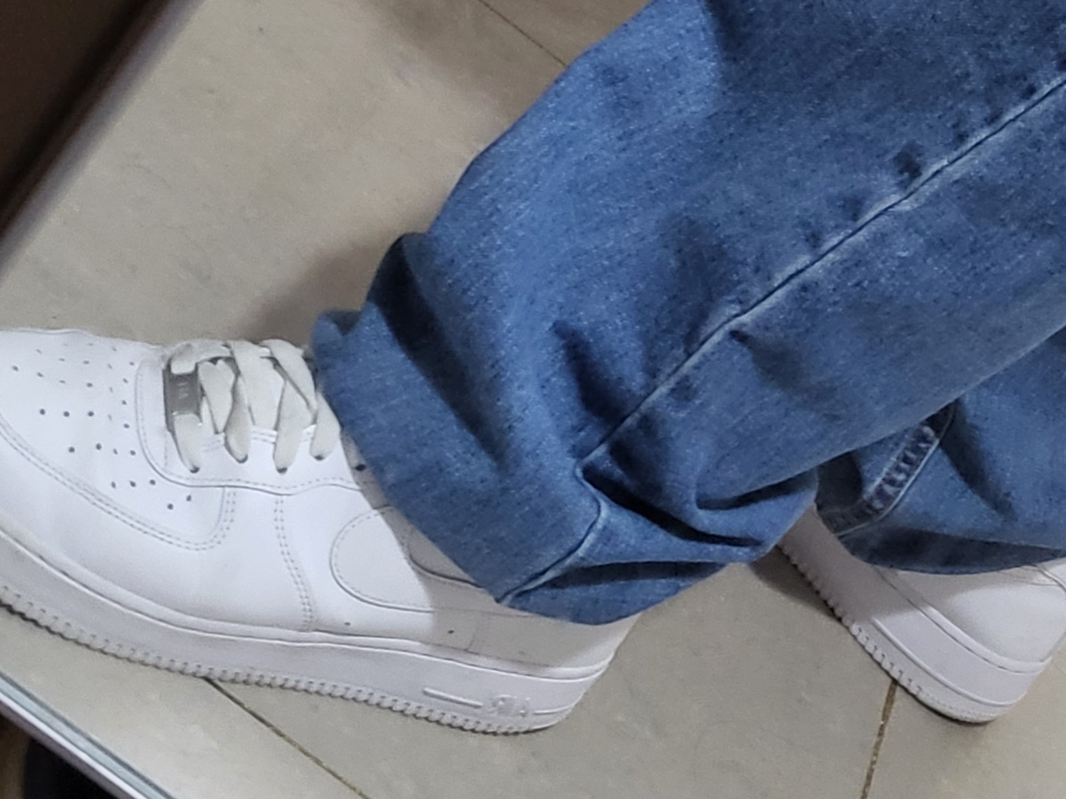 Nike Air Force 1 '07 Low White 착용 스타일