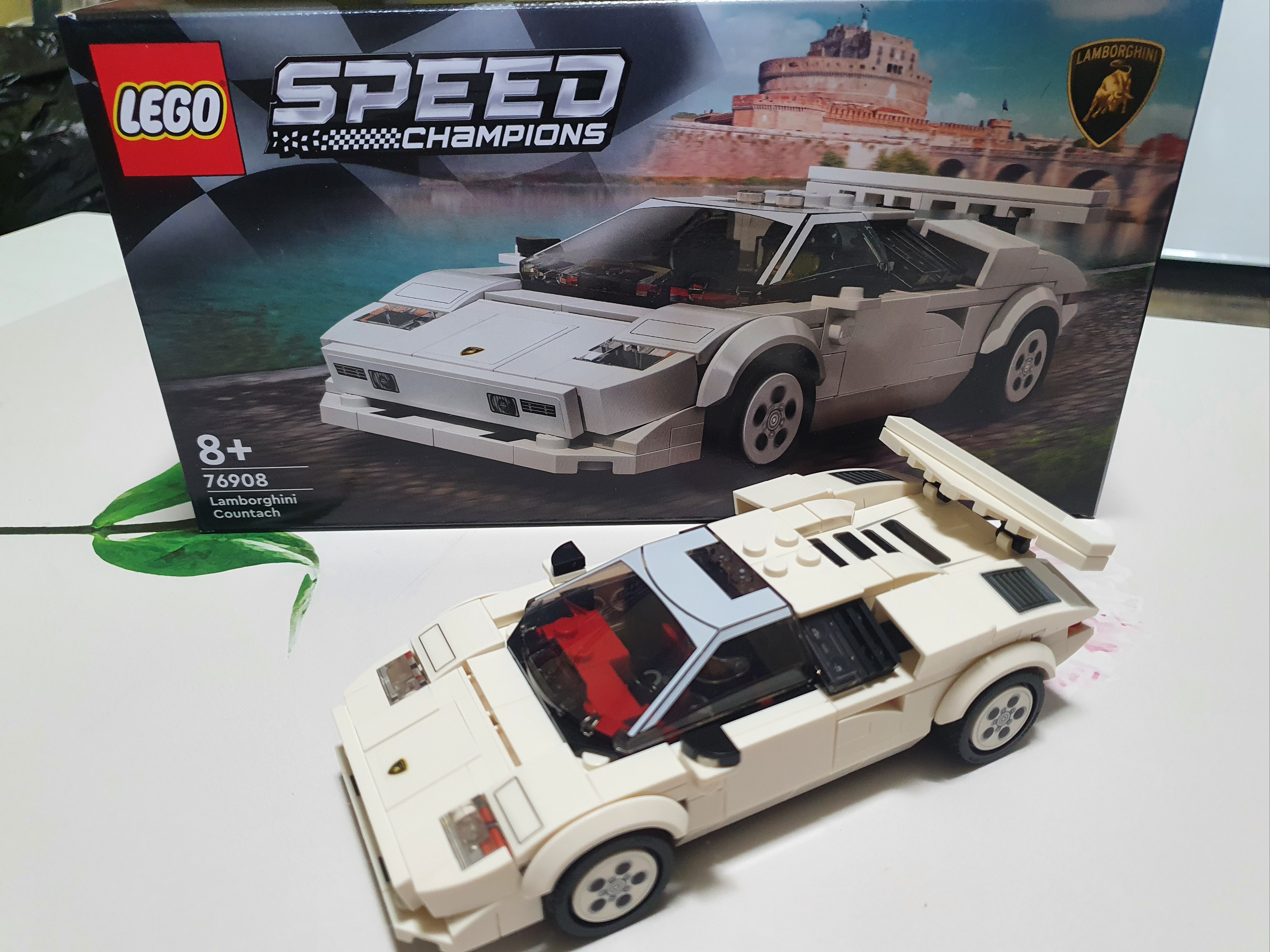 Lego Lamborghini Countach 착용 스타일