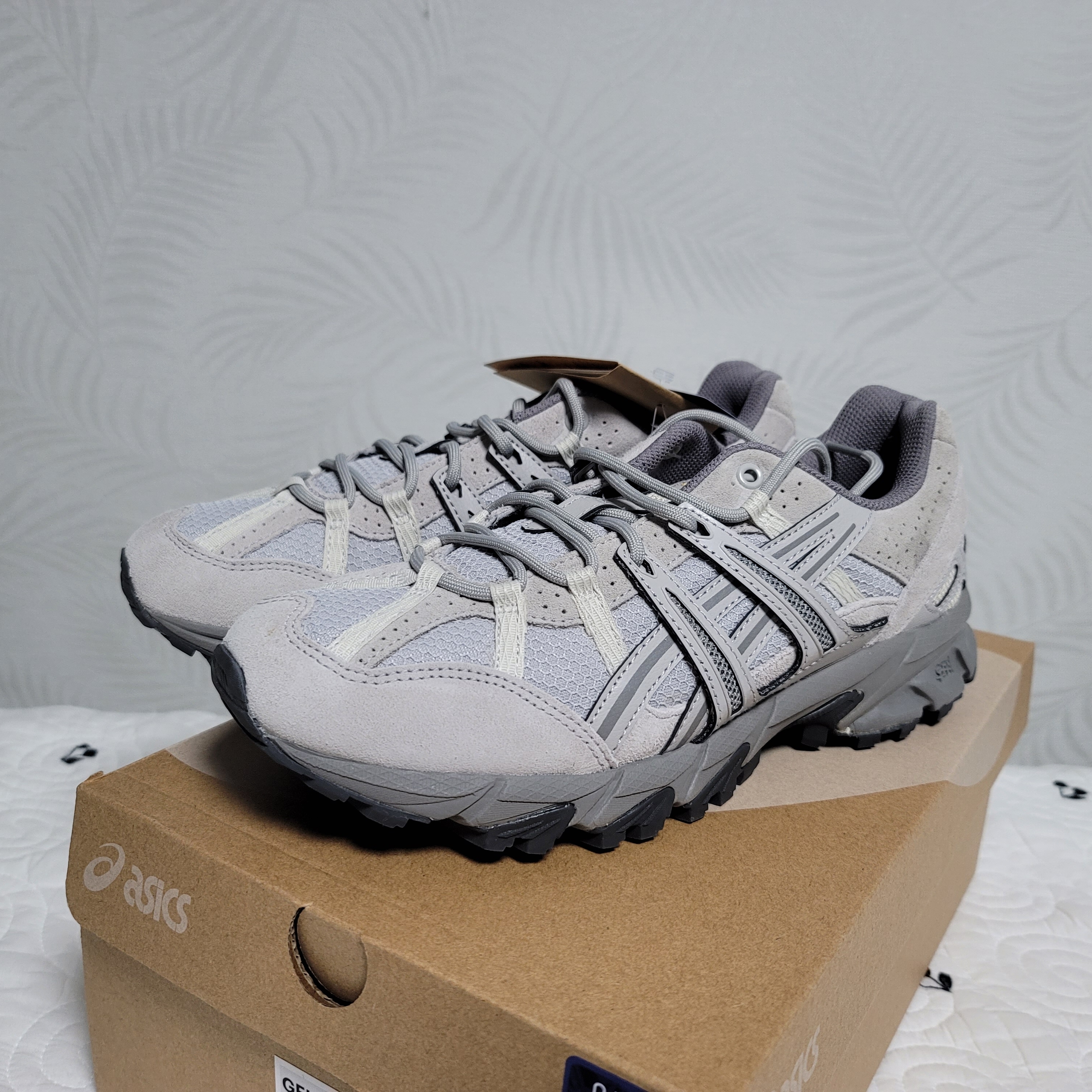 Asics Gel-Sonoma 15-50 Oyster Grey 착용 스타일 - 1
