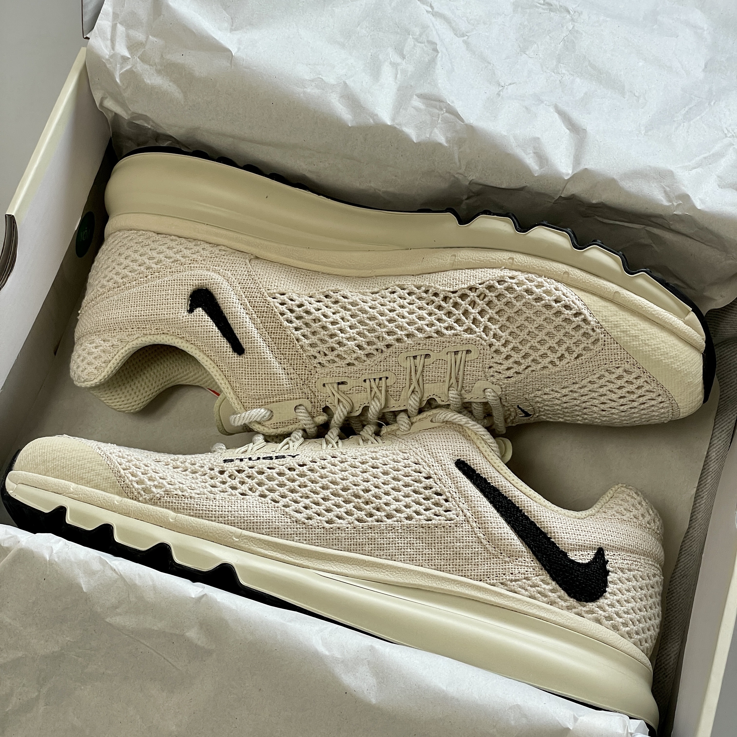 Nike x Stussy Air Max 2013 Fossil 착용 스타일 - 4