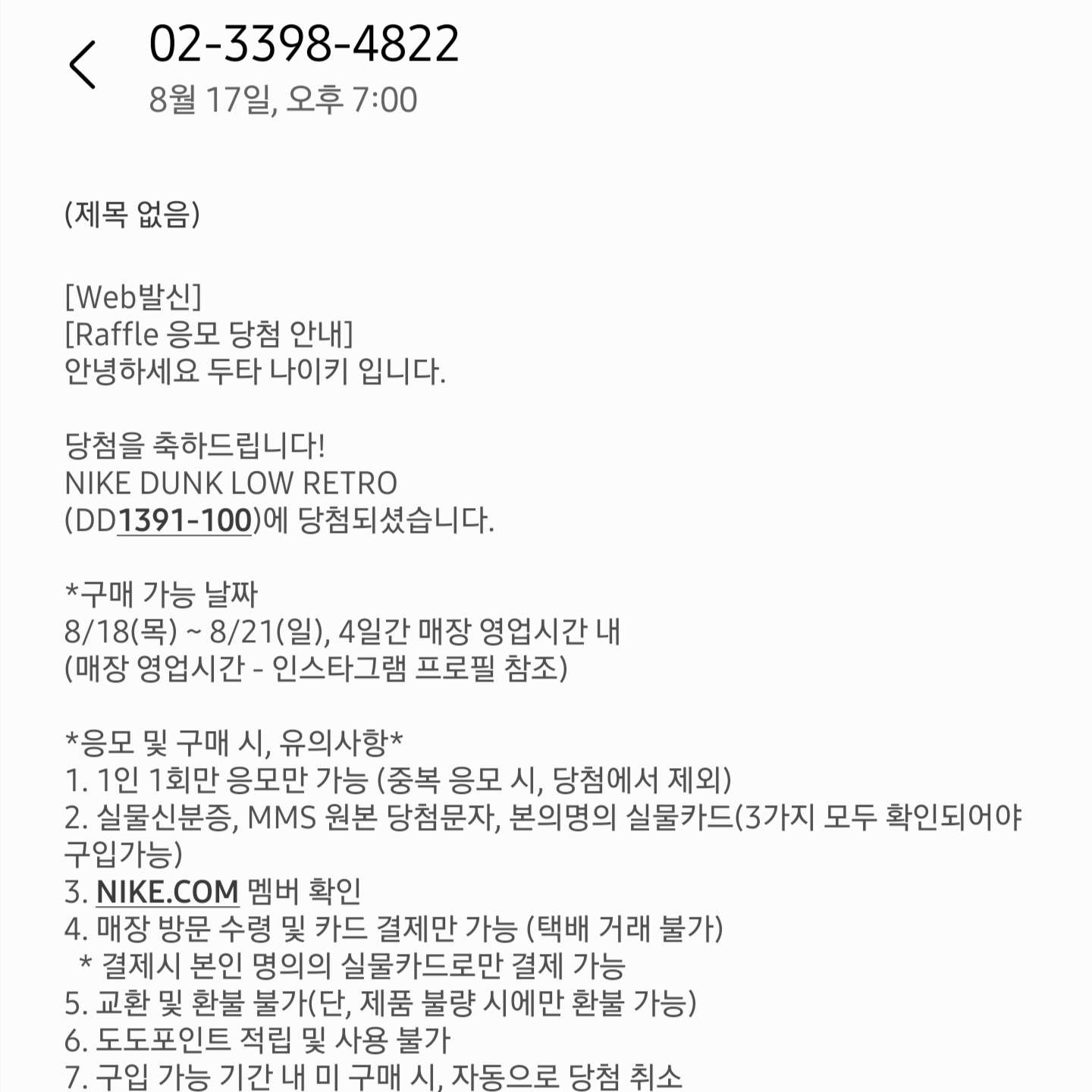 Nike Dunk Low Retro Black 착용 스타일