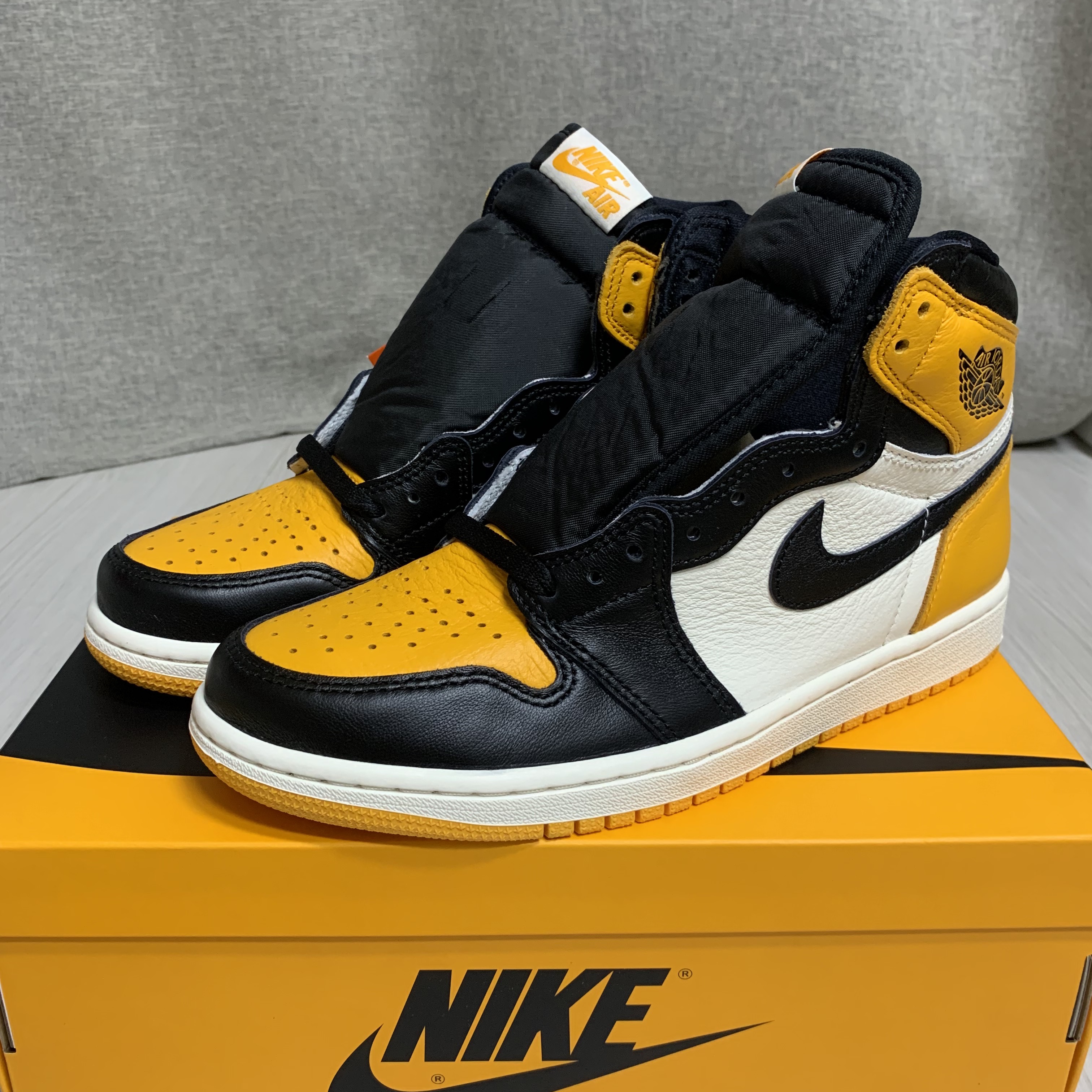 Jordan 1 Retro High OG Taxi 착용 스타일