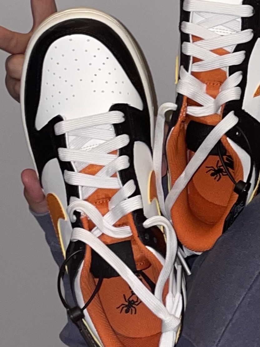 Nike Dunk Low Retro PRM Halloween 착용 스타일 - 2