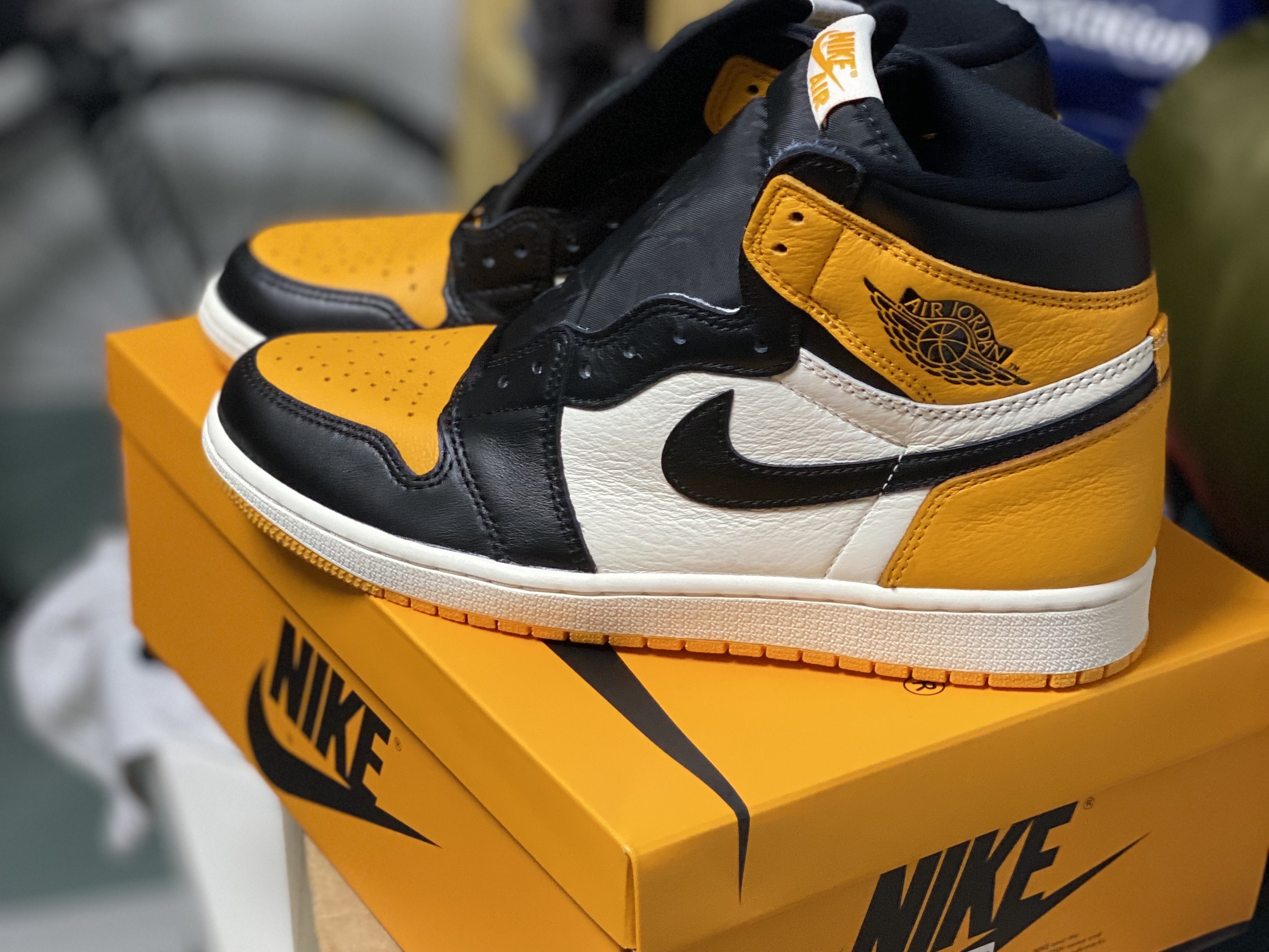 Jordan 1 Retro High OG Taxi 착용 스타일 - 4