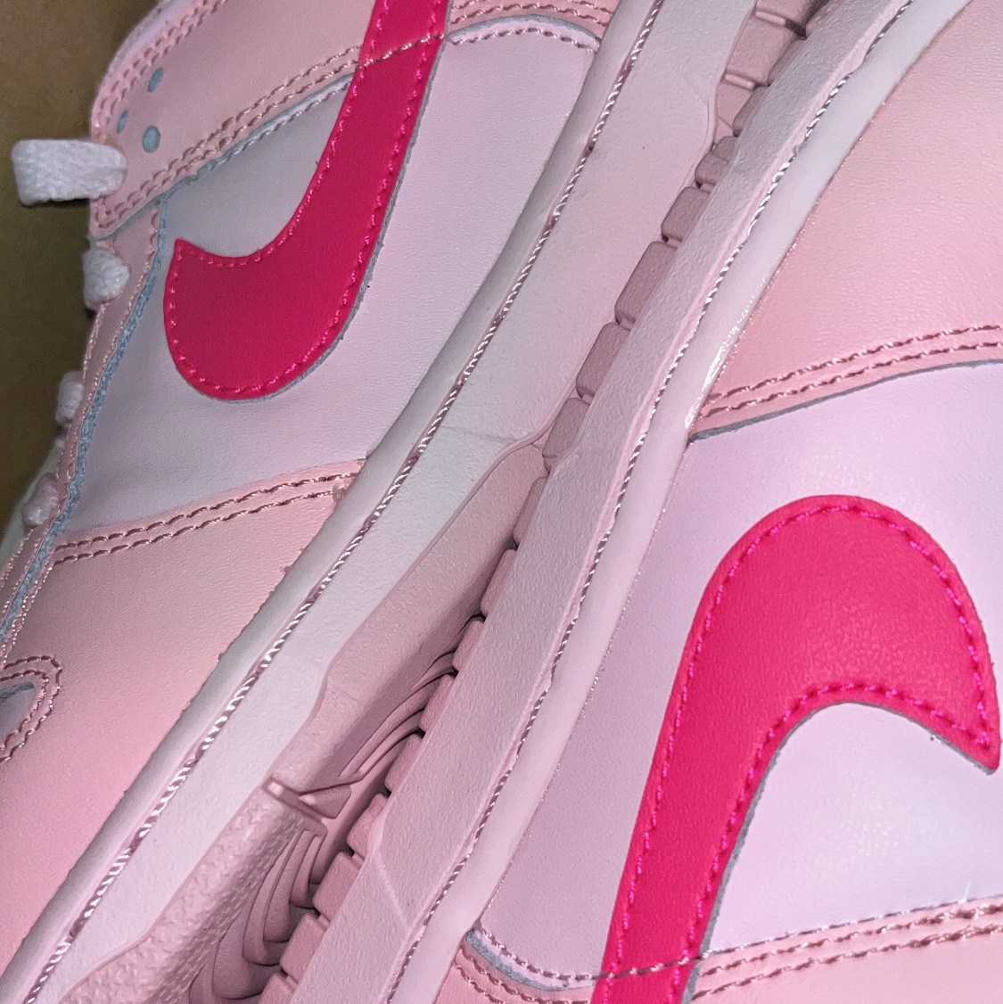 (PS) Nike Dunk Low Triple Pink 착용 스타일