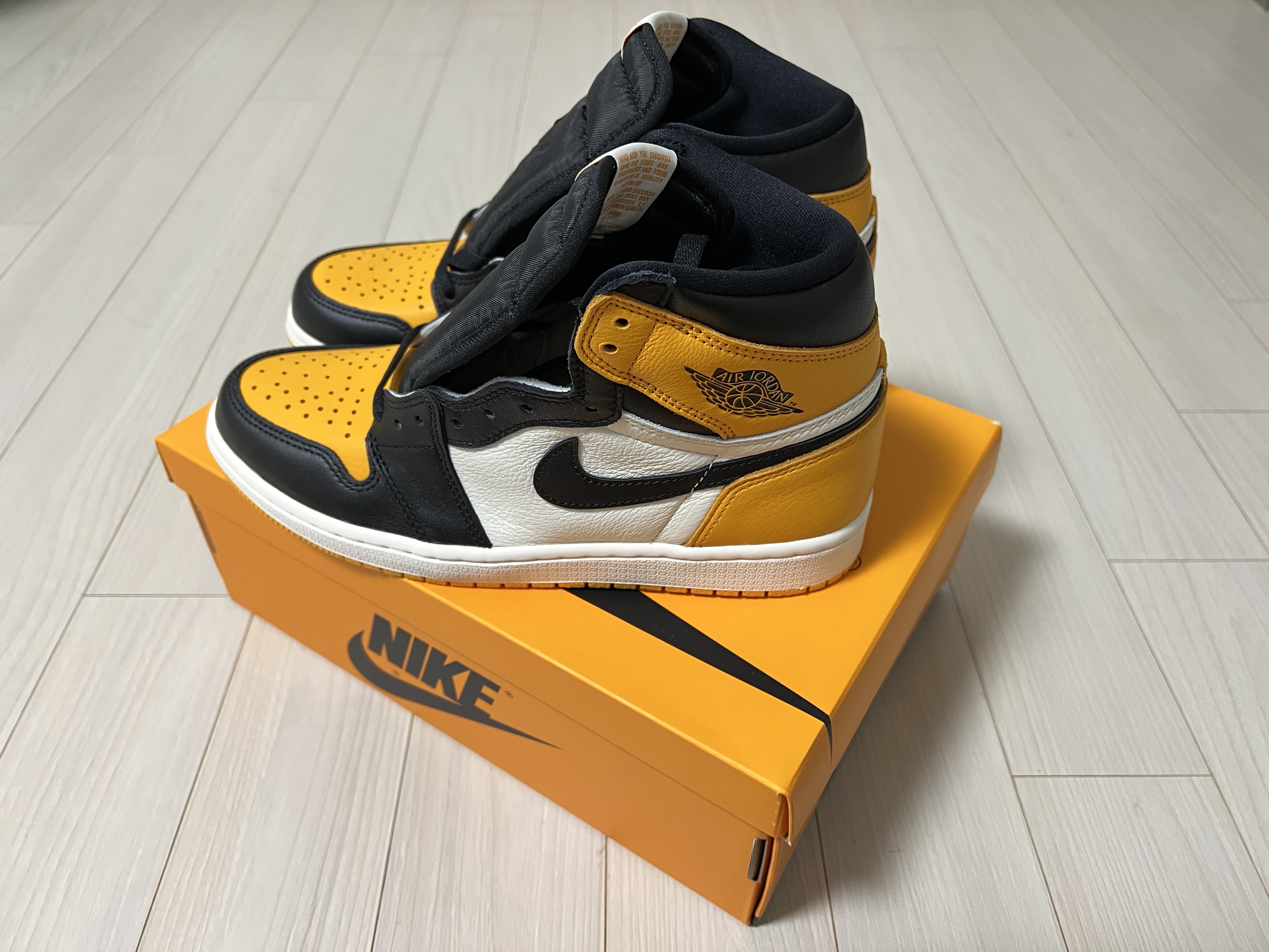 Jordan 1 Retro High OG Taxi 착용 스타일