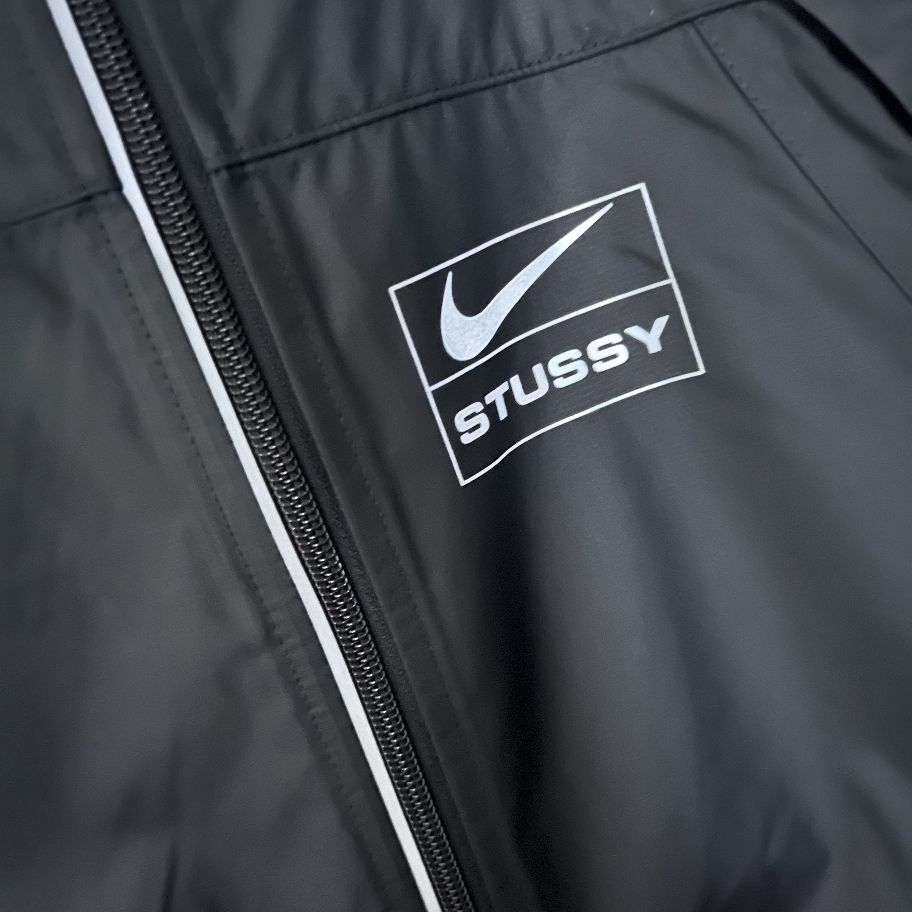 Nike x Stussy NRG FL Storm-Fit Jacket Black (DO5304-010) 착용 스타일 - 1
