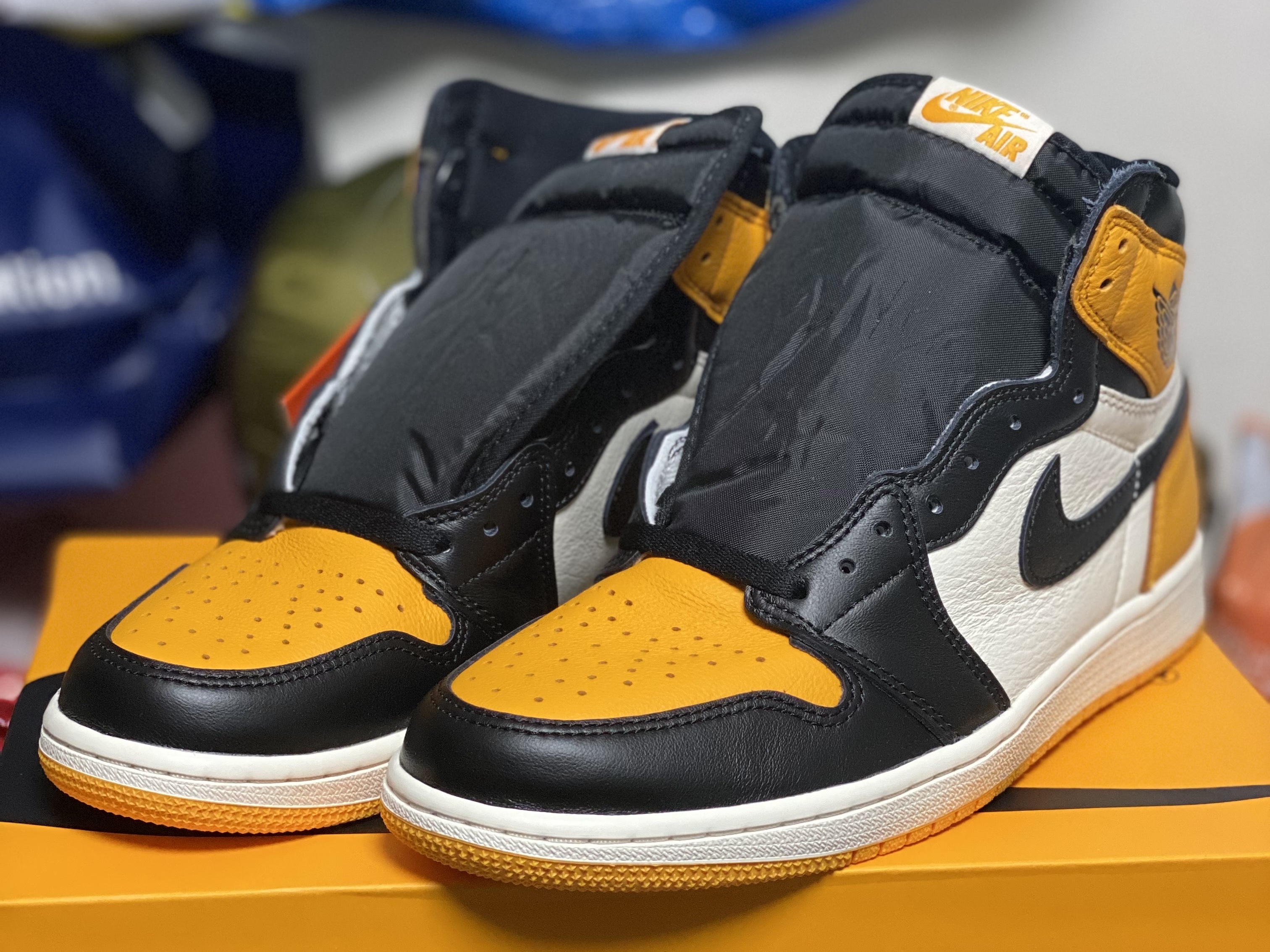 Jordan 1 Retro High OG Taxi 착용 스타일 - 2
