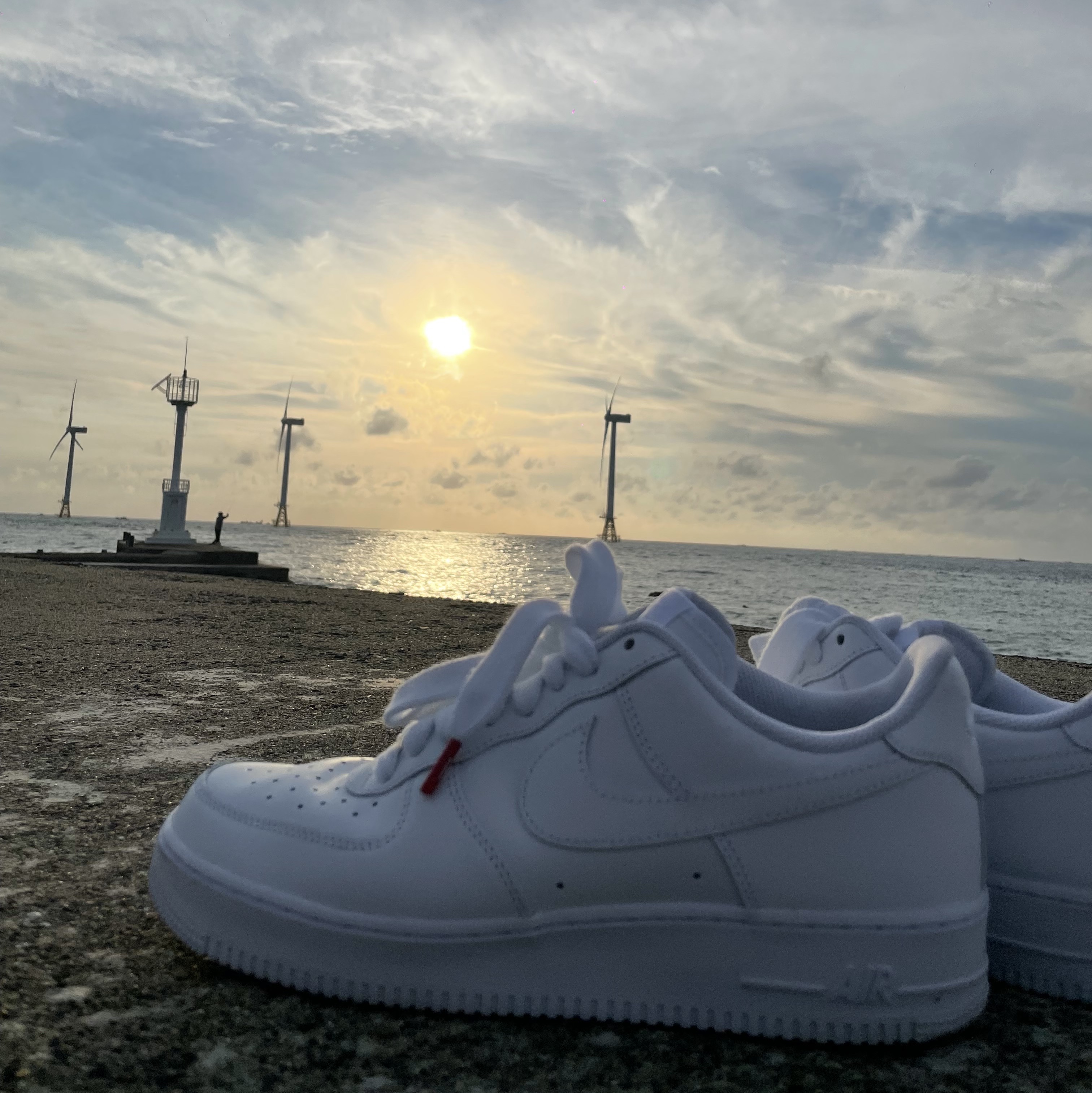 Nike Air Force 1 '07 Low White 착용 스타일 - 1