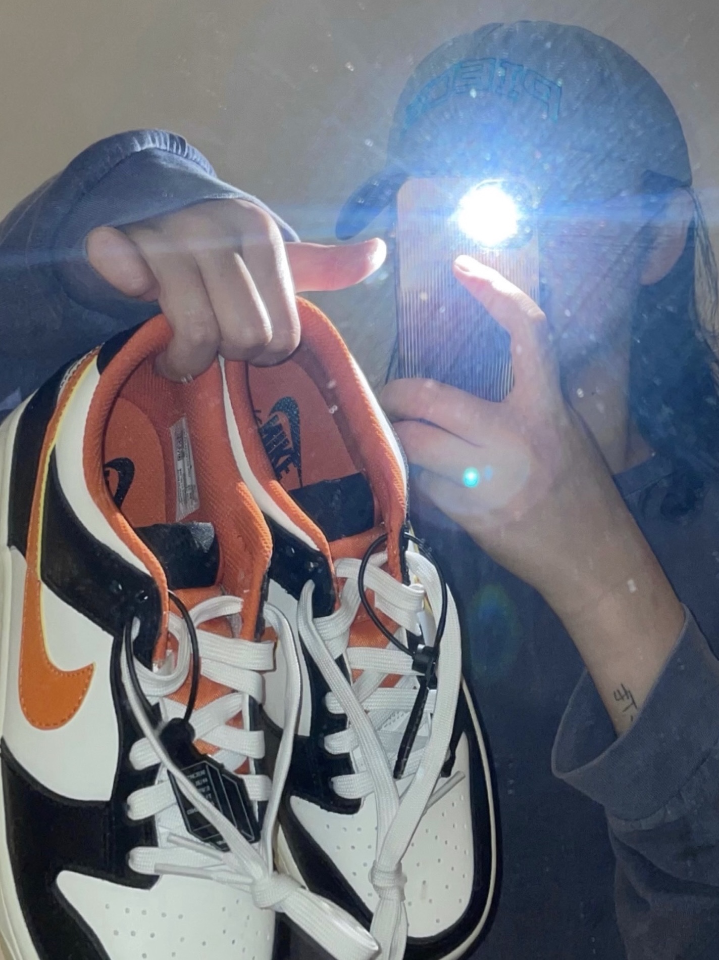 Nike Dunk Low Retro PRM Halloween 착용 스타일 - 1