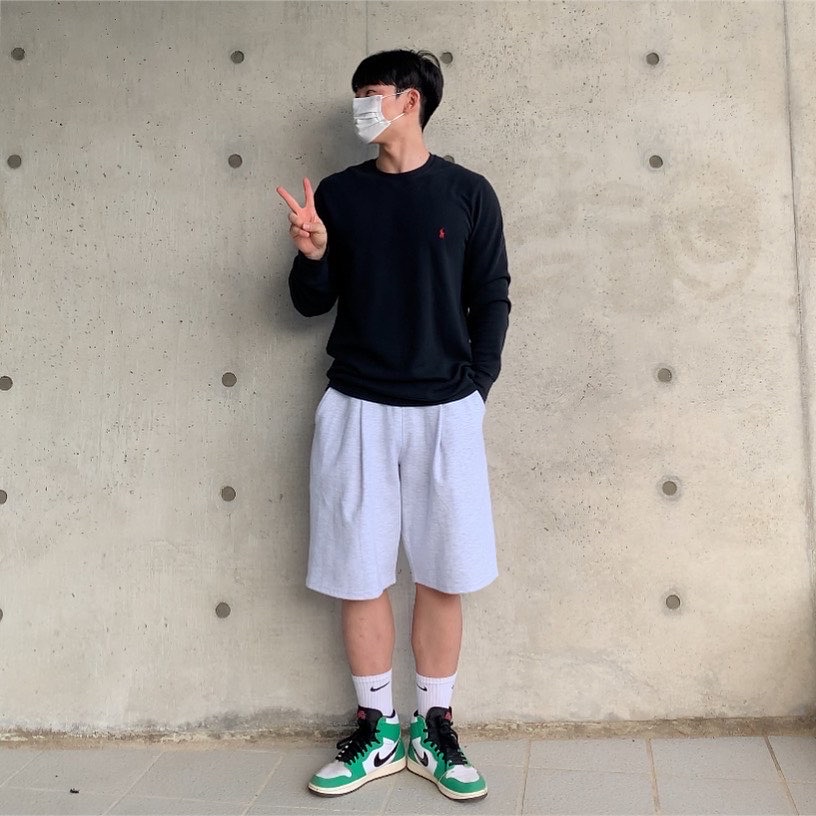 (W) Jordan 1 Retro High OG Lucky Green 착용 스타일