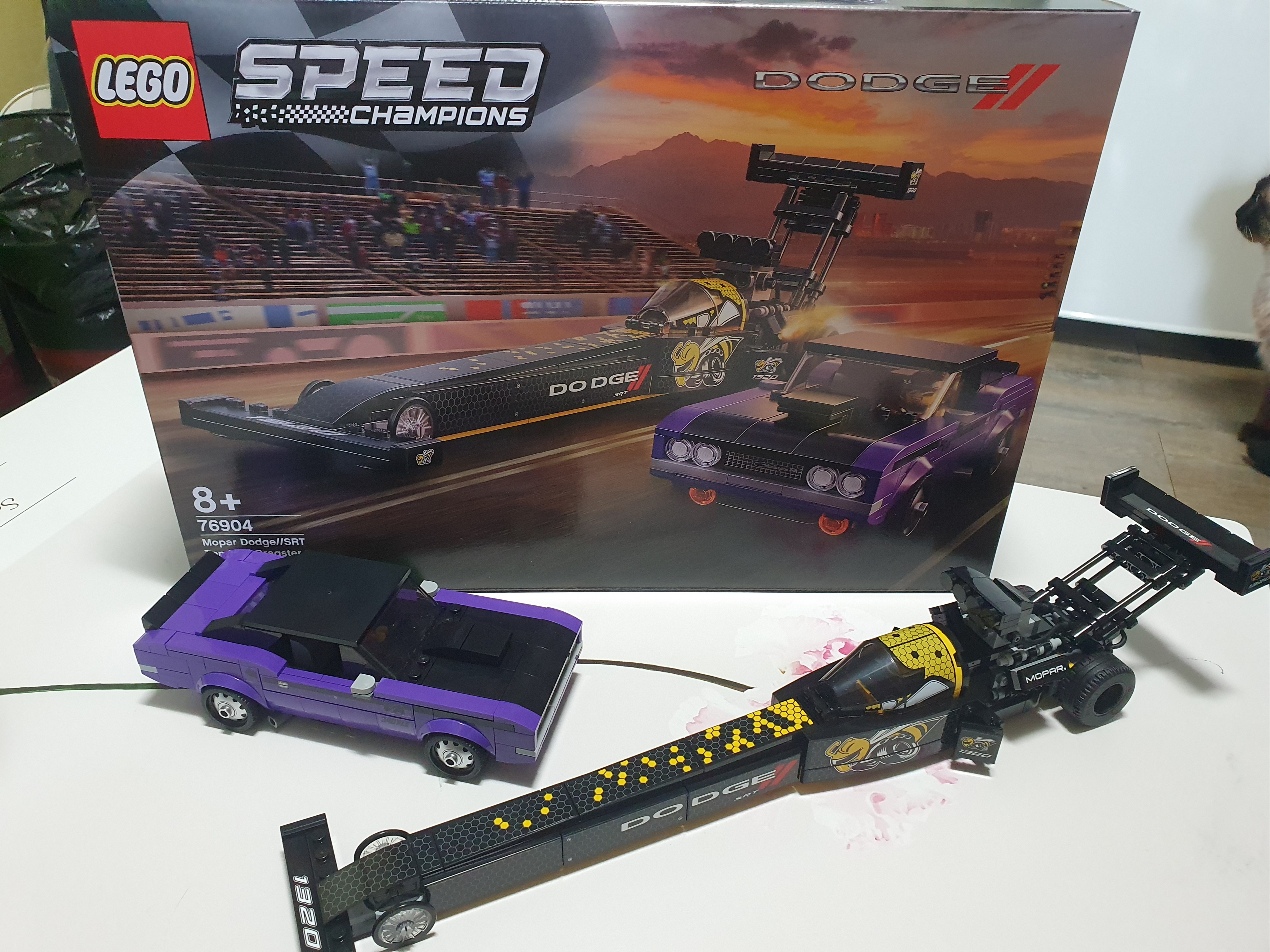Lego Mopar Dodge//SRT Top Fuel Dragster and 1970 Dodge Challenger T/A 착용 스타일