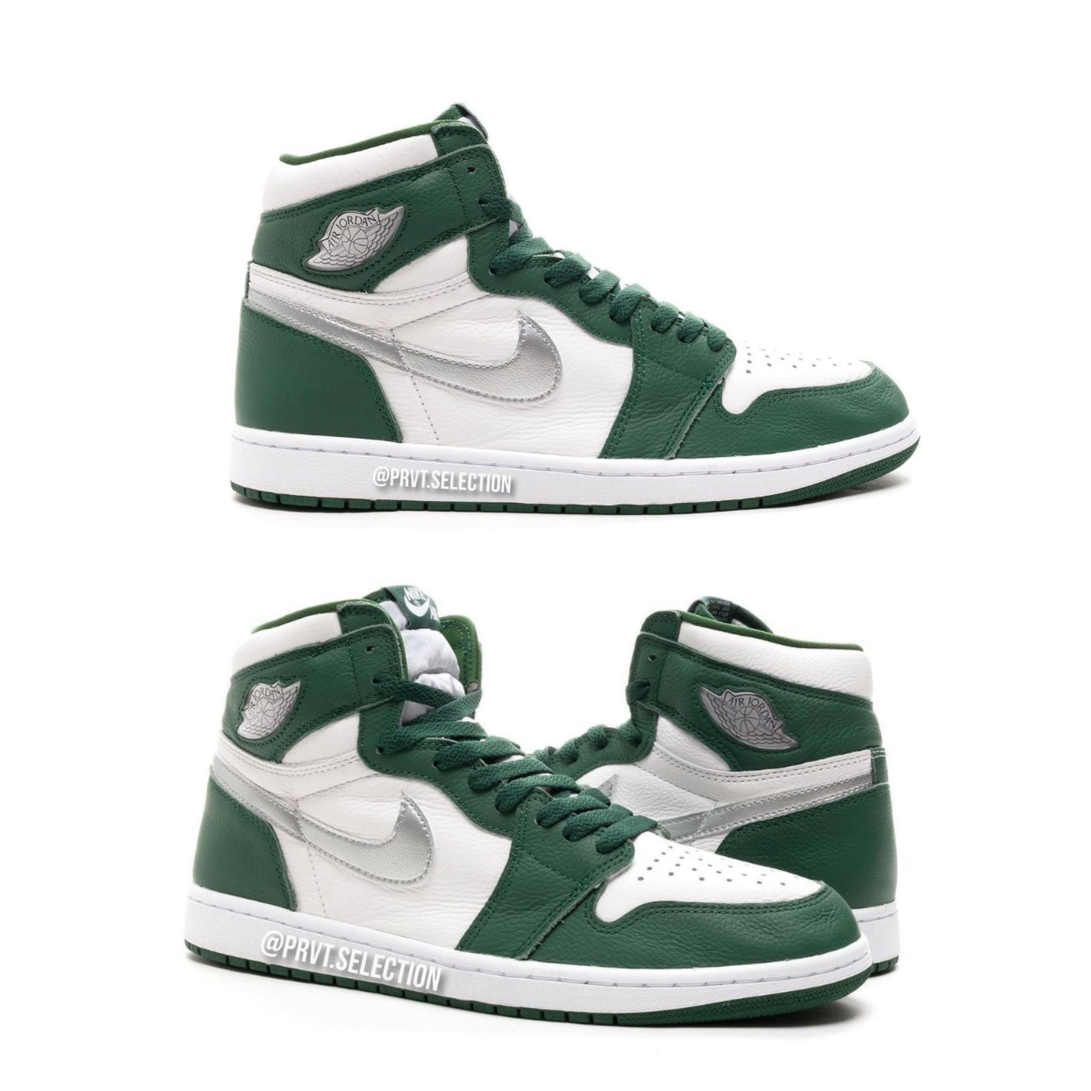 Jordan 1 Retro High OG Gorge Green, (GS) Jordan 1 Retro High OG Gorge Green 착용 스타일 - 3