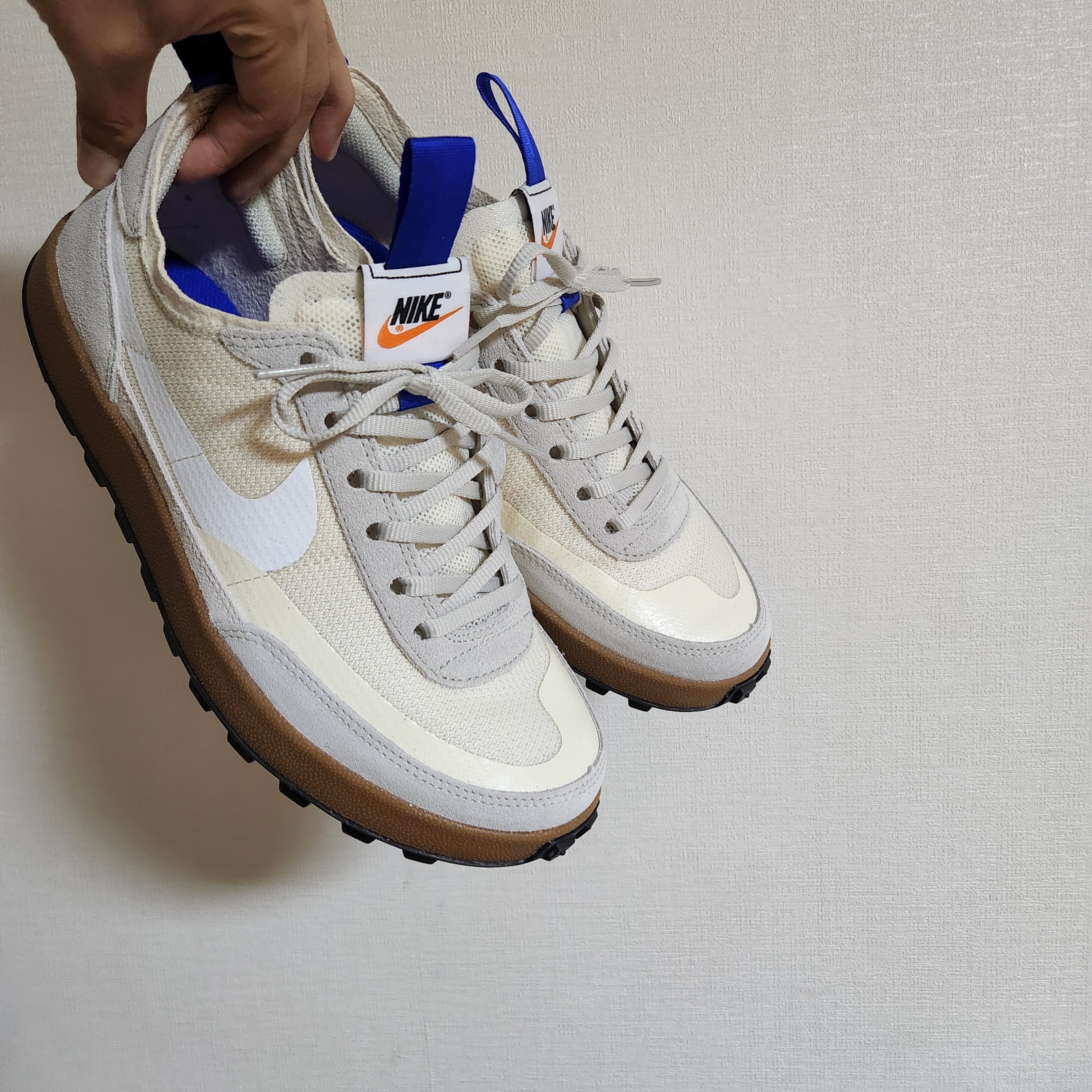 Nike x Tom Sachs General Purpose Shoe Light Cream 착용 스타일
