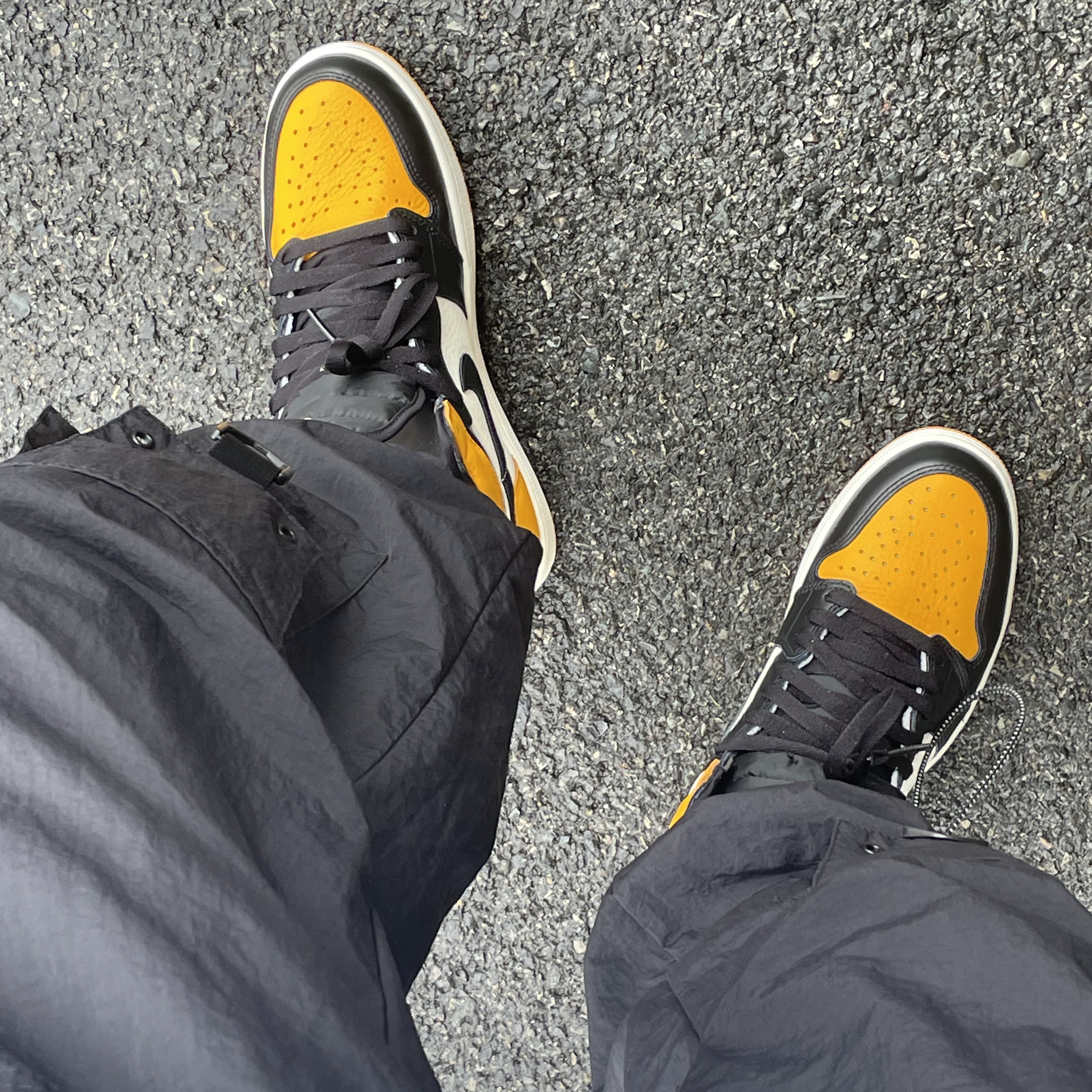 Jordan 1 Retro High OG Taxi 착용 스타일