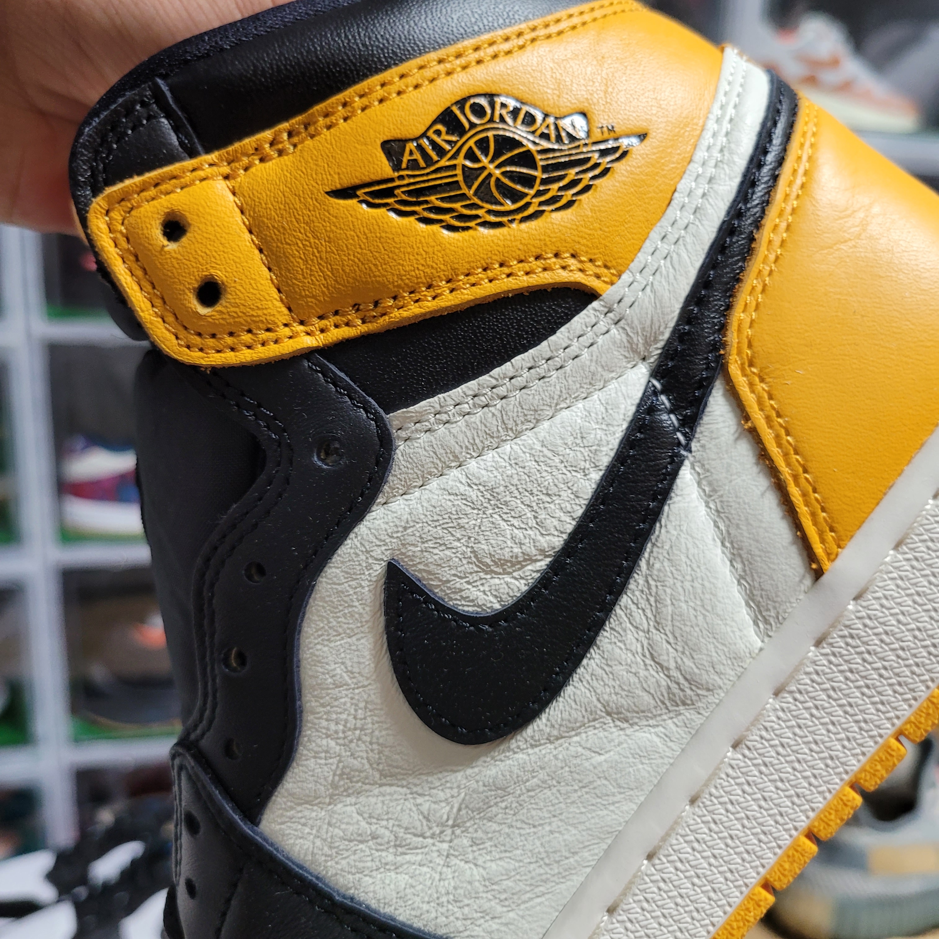 Jordan 1 Retro High OG Taxi 착용 스타일 - 2