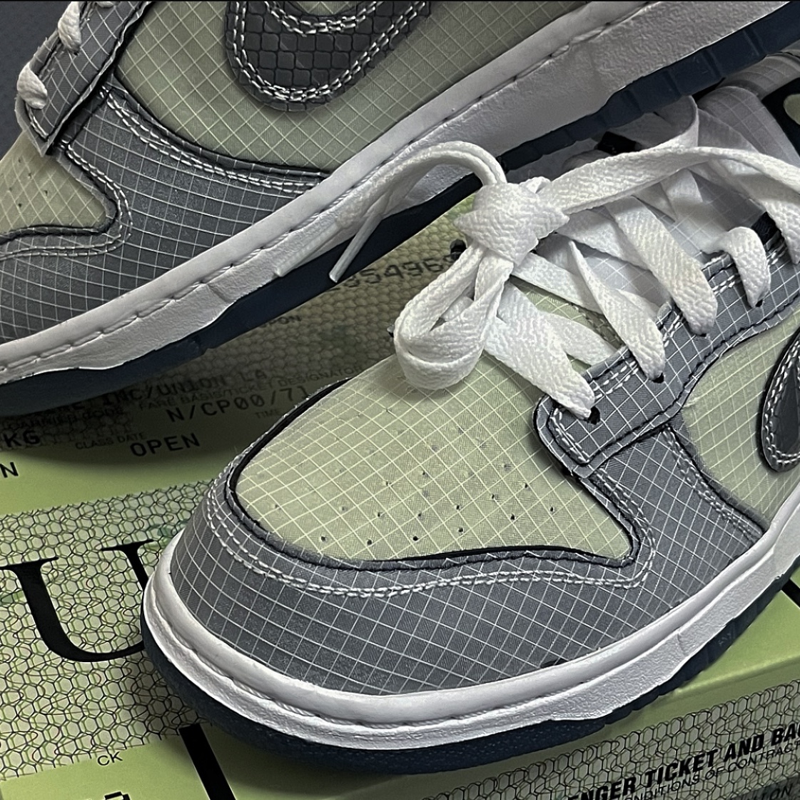 Nike x Union Dunk Low Passport Pack Pistachio 착용 스타일