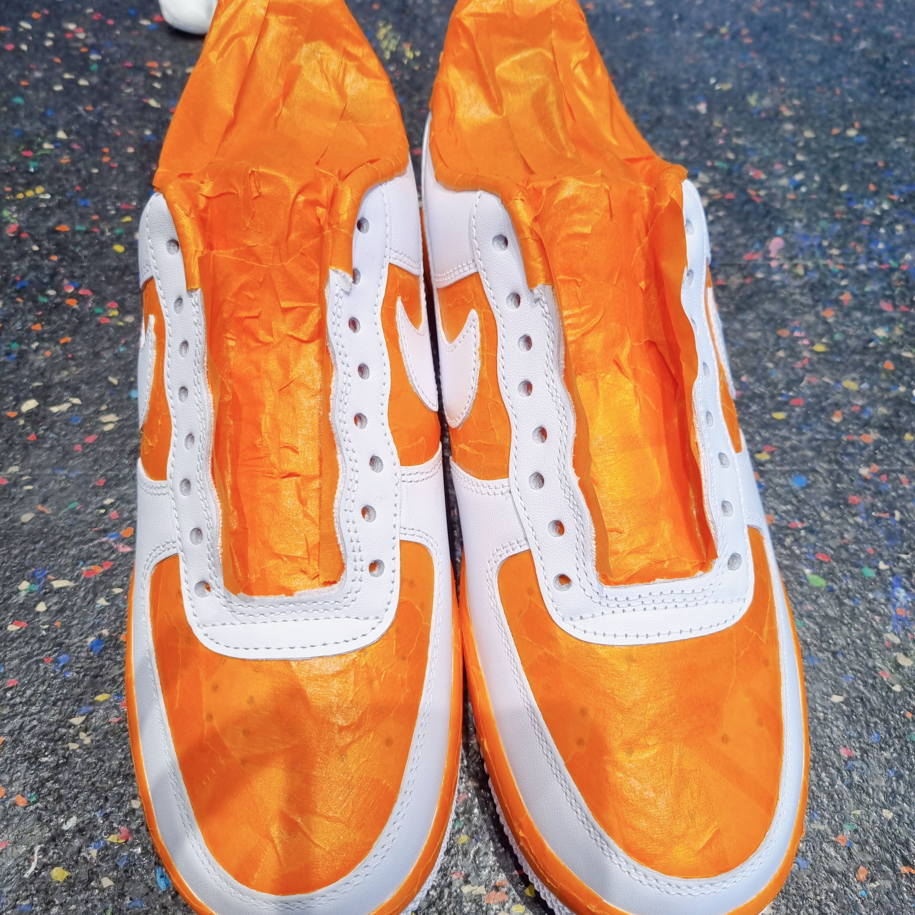 Nike Air Force 1 '07 Low White 착용 스타일 - 2