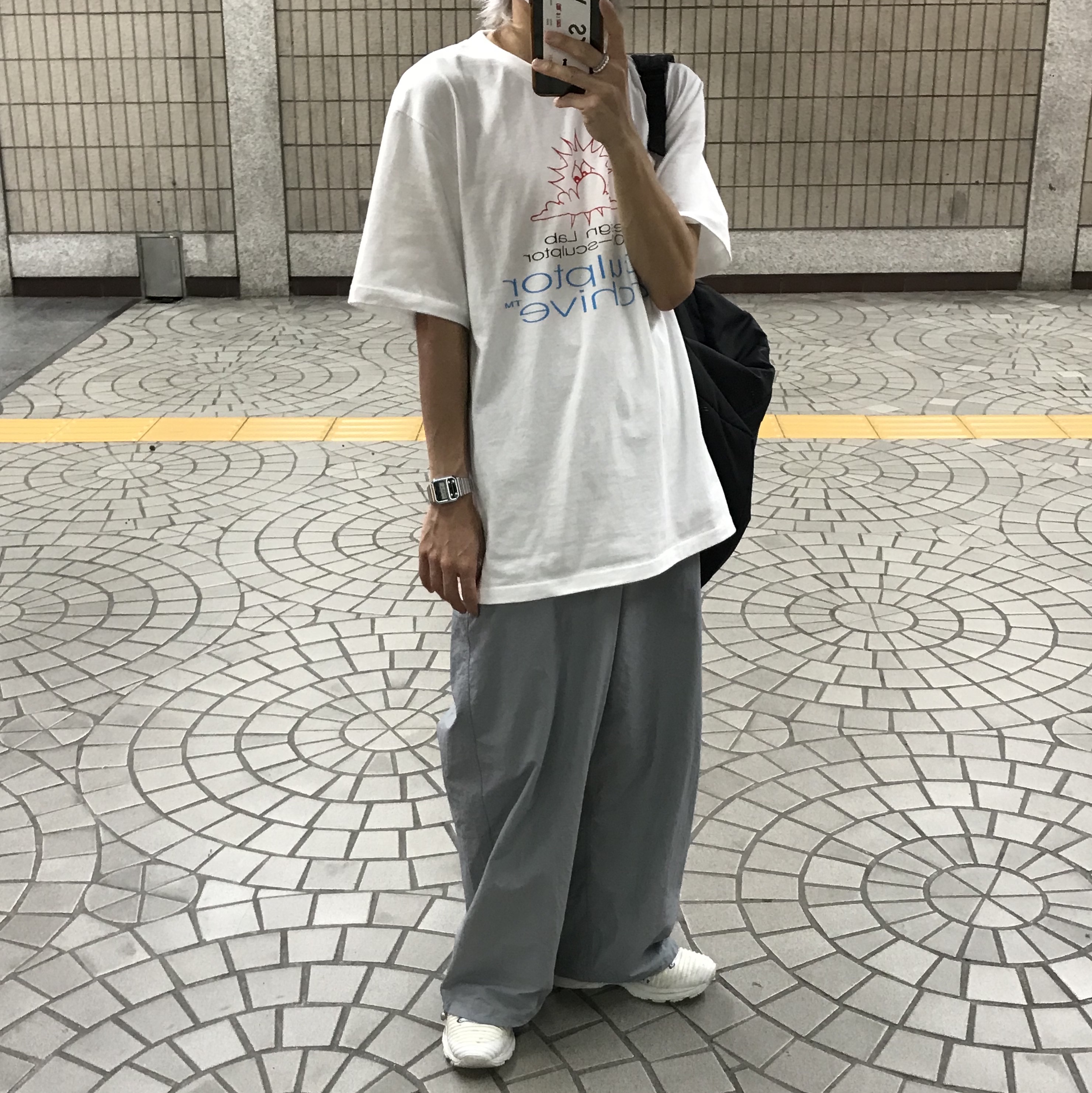 Asics x Kiko Kostadinov Gel-Delva 1 Cool Mist 착용 스타일