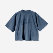 Yeezy Gap Engineered By Balenciaga Dove No Seam T-Shirt Dark Blue