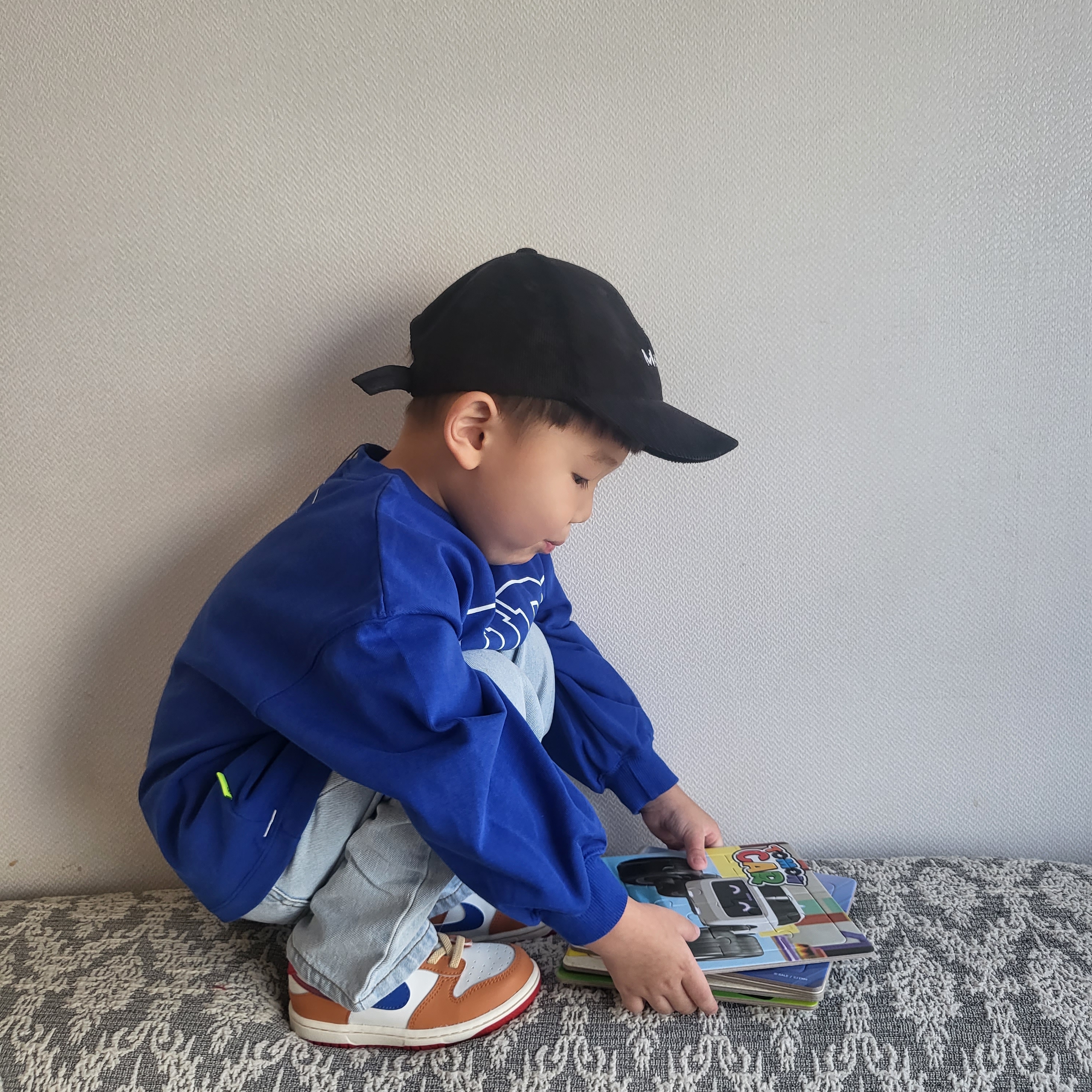 (TD) Nike Dunk Low Hot Curry and Game Royal 착용 스타일 - 3