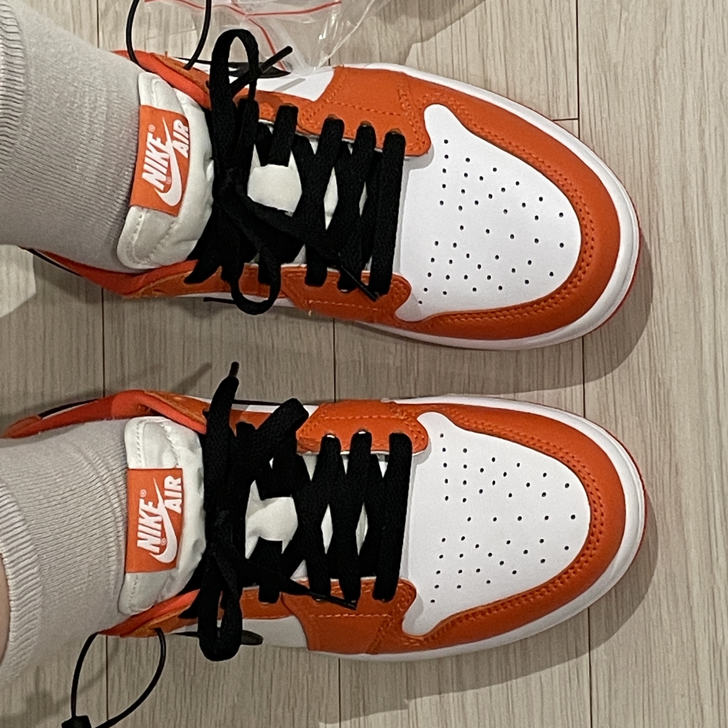 (W) Jordan 1 Low OG Starfish 착용 스타일