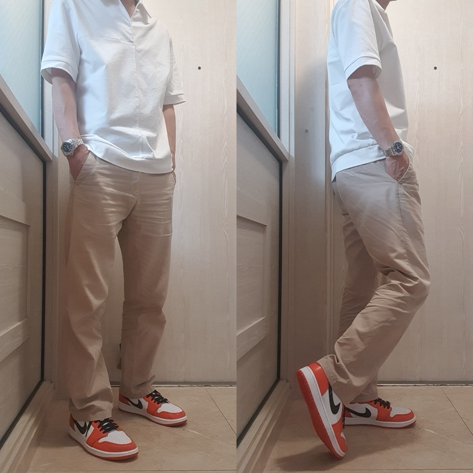 Jordan 1 Low OG Starfish 착용 스타일