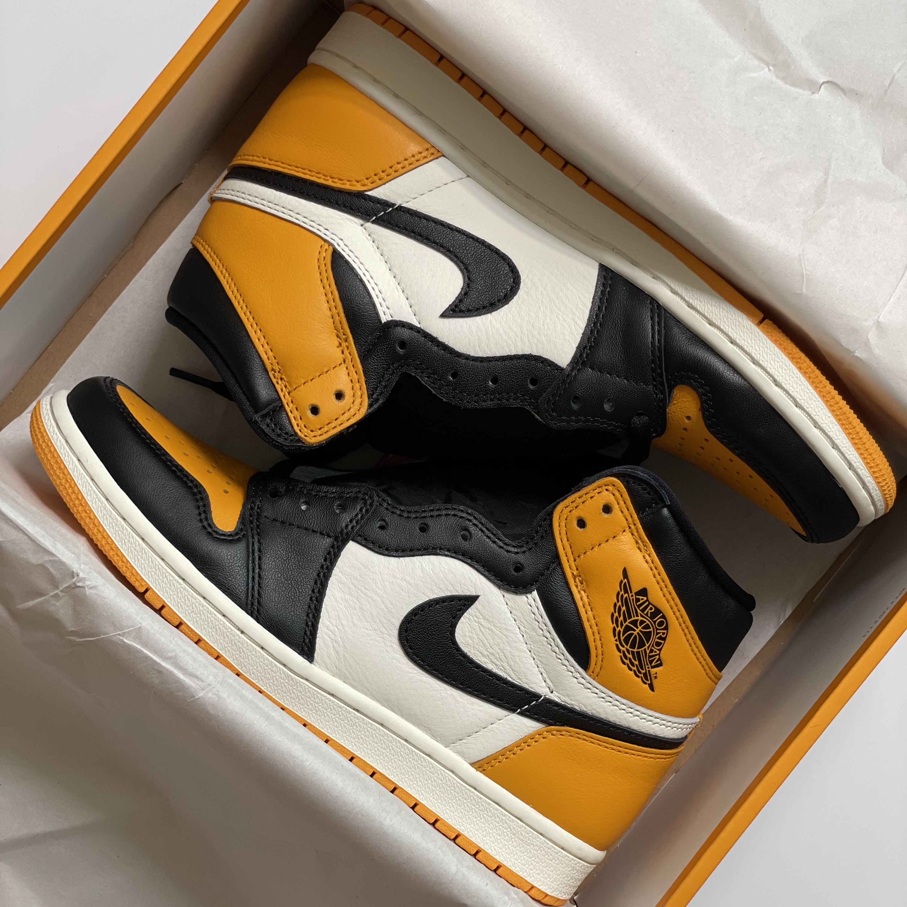 Jordan 1 Retro High OG Taxi, (GS) Jordan 1 Retro High OG Taxi 착용 스타일