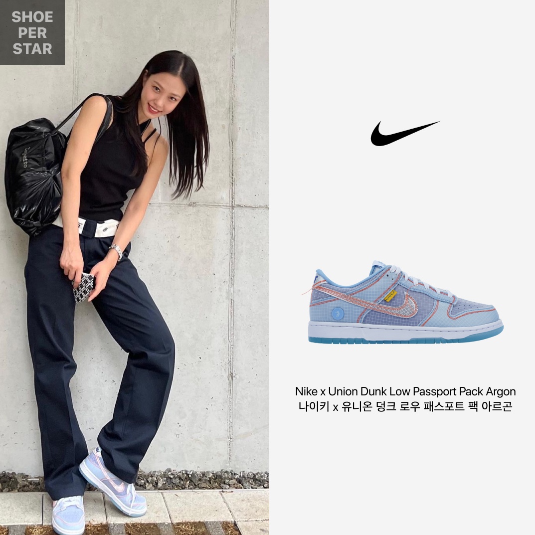 Nike x Union Dunk Low Passport Pack Argon, Apple AirPods Max Lightning Silver (Korean Ver.) 착용 스타일 - 1