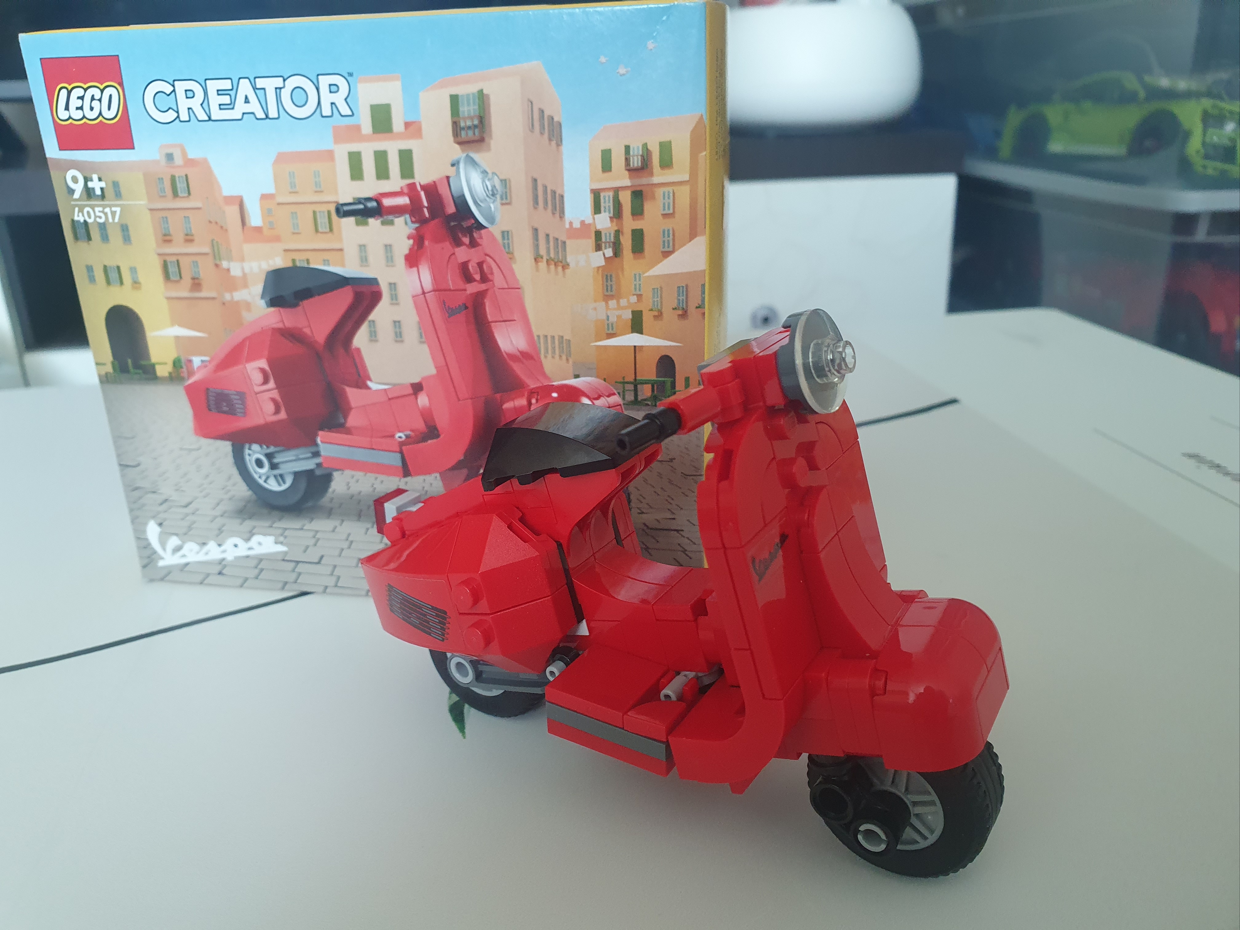 Lego Vespa 착용 스타일