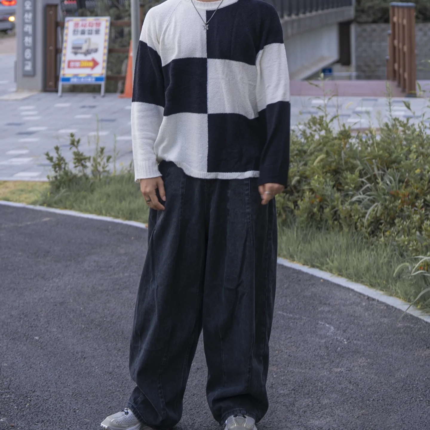 Nike x Matthew M Williams Zoom 004 Stone 착용 스타일 - 2