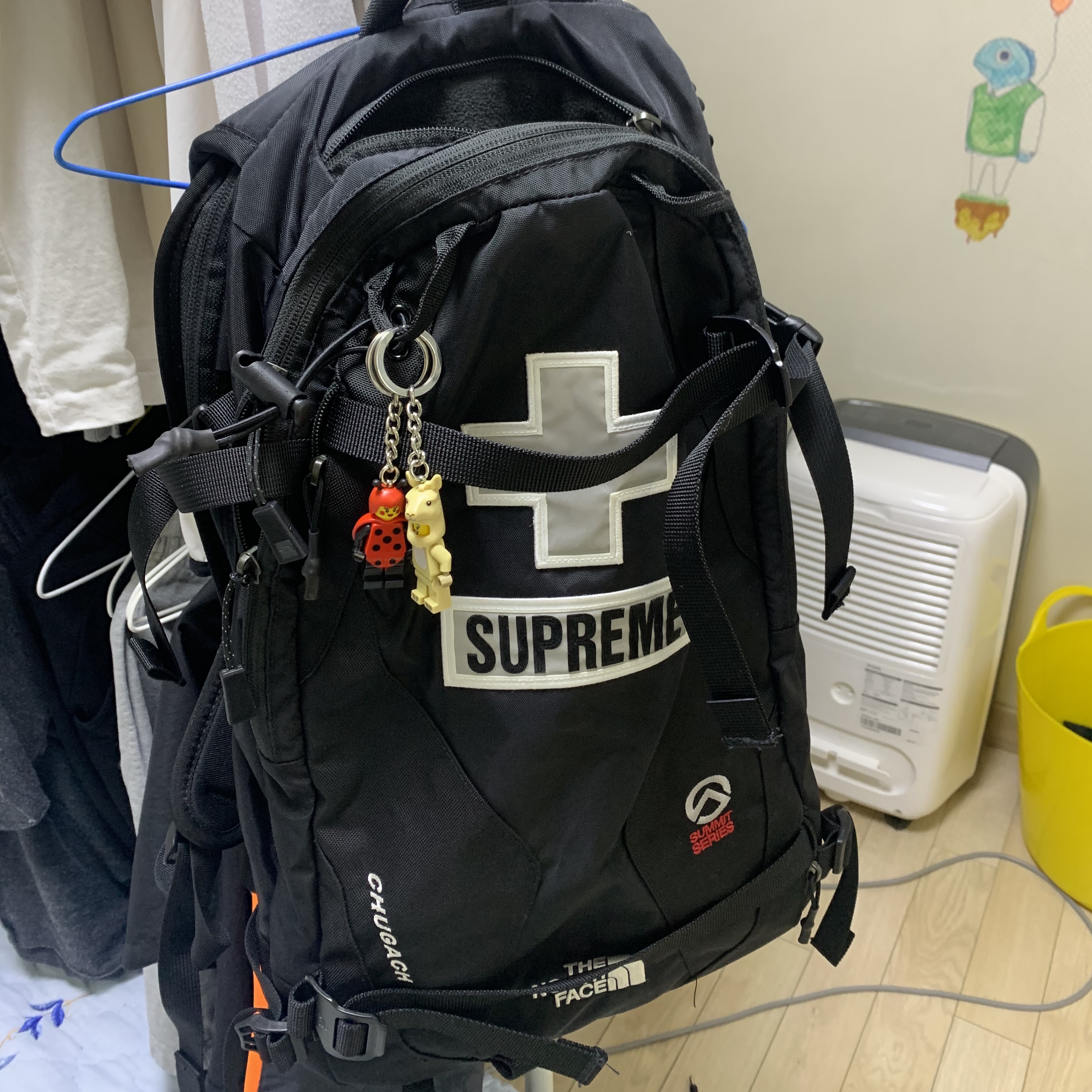 Supreme x The North Face Summit Series Rescue Chugach 16 Backpack Black - 22SS 착용 스타일
