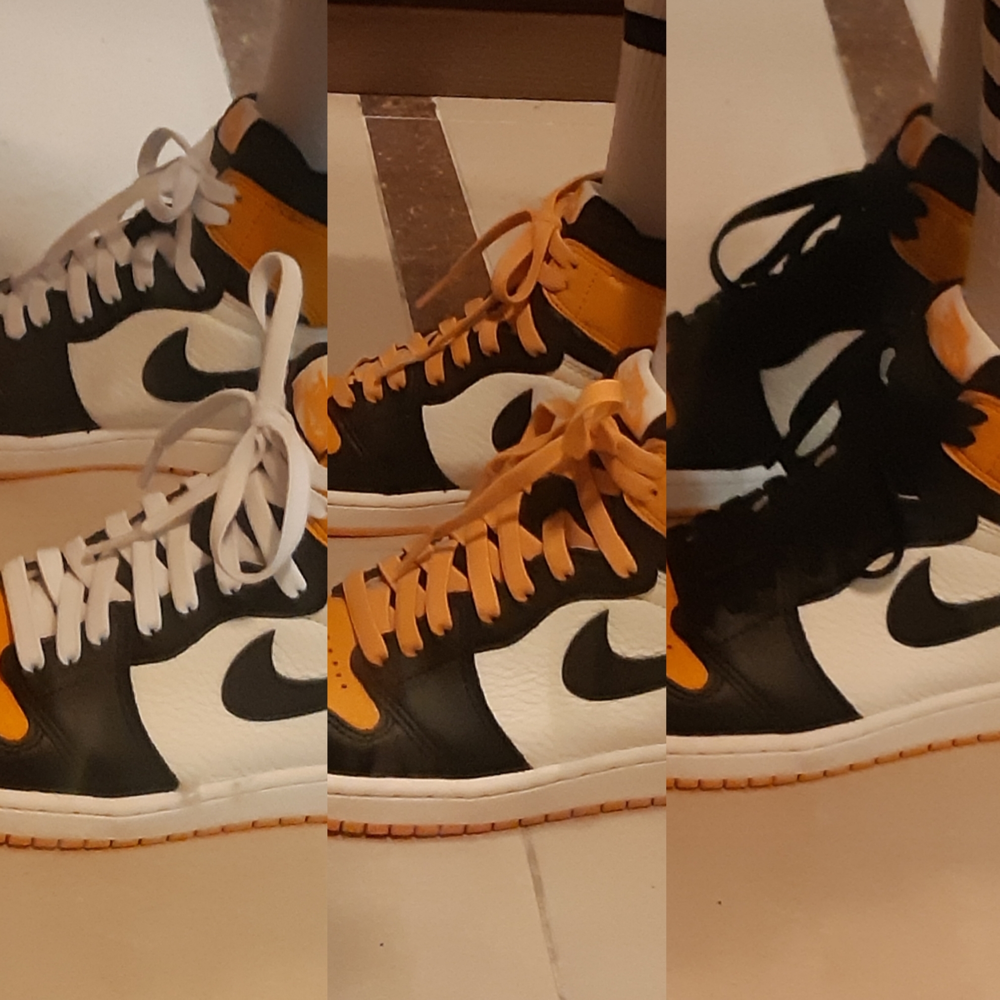 Jordan 1 Retro High OG Taxi 착용 스타일