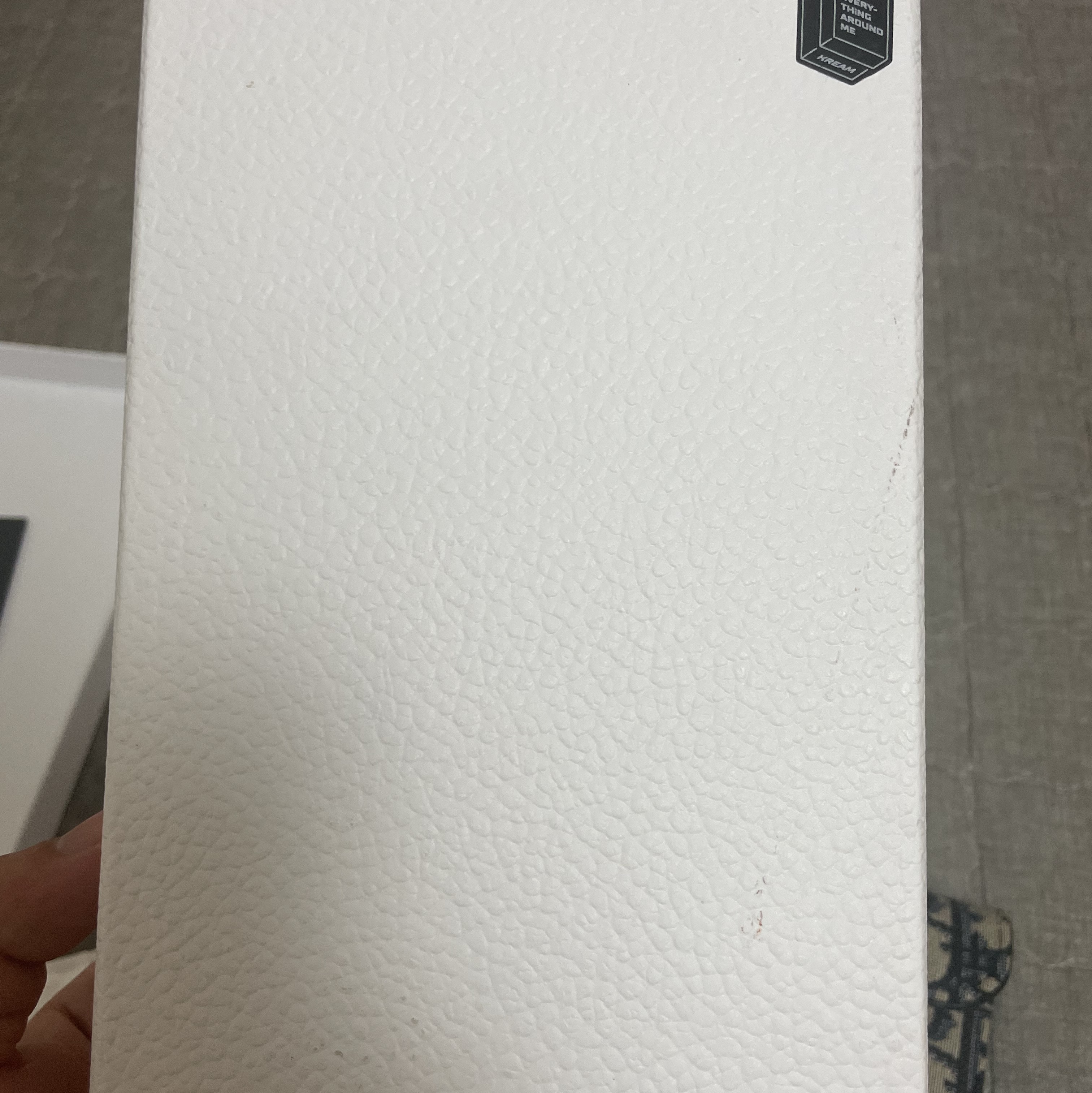 Dior Saddle Flap Card Holder Blue Dior Oblique Jacquard 착용 스타일 - 1