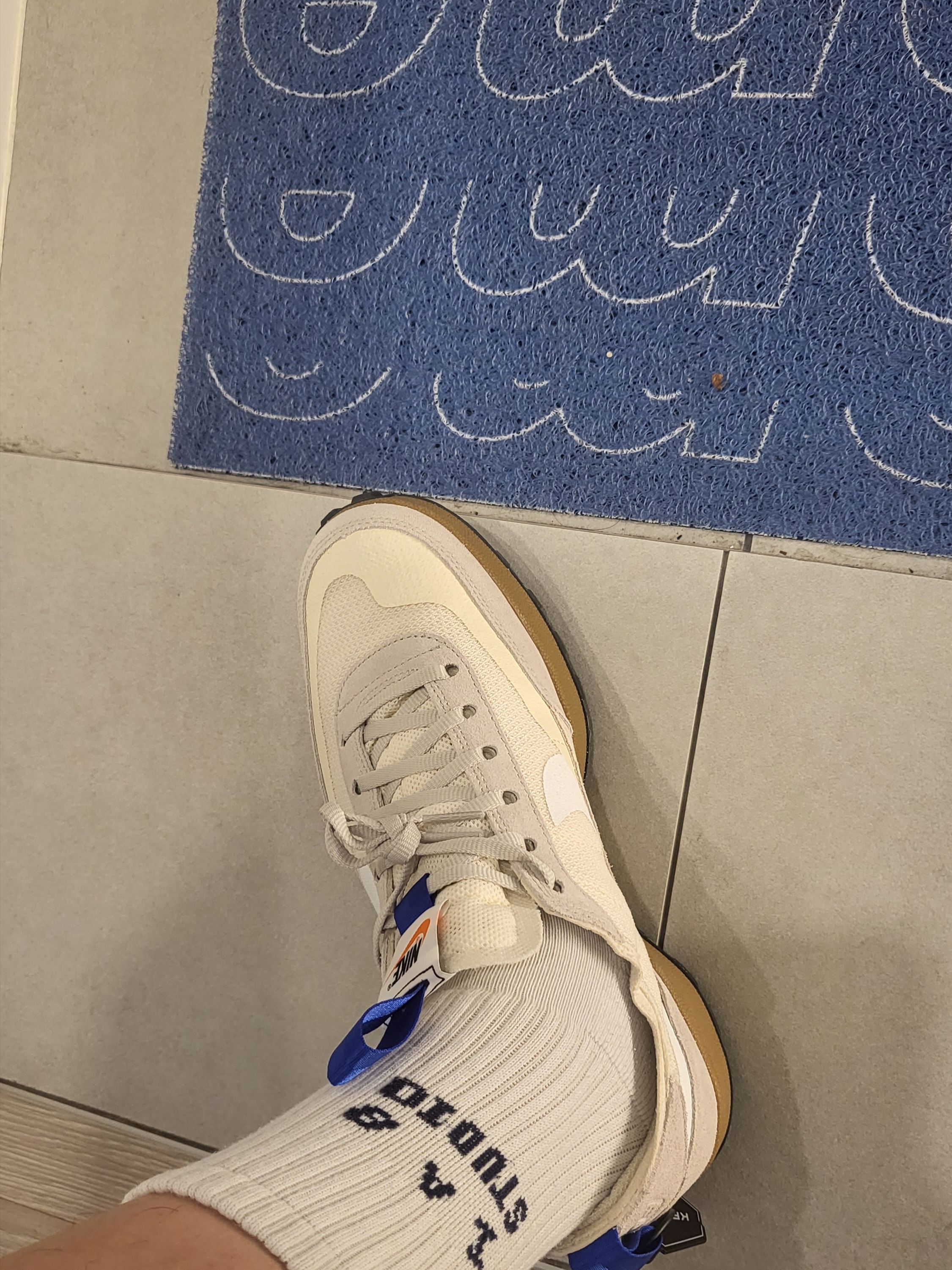 Nike x Tom Sachs General Purpose Shoe Light Cream 착용 스타일