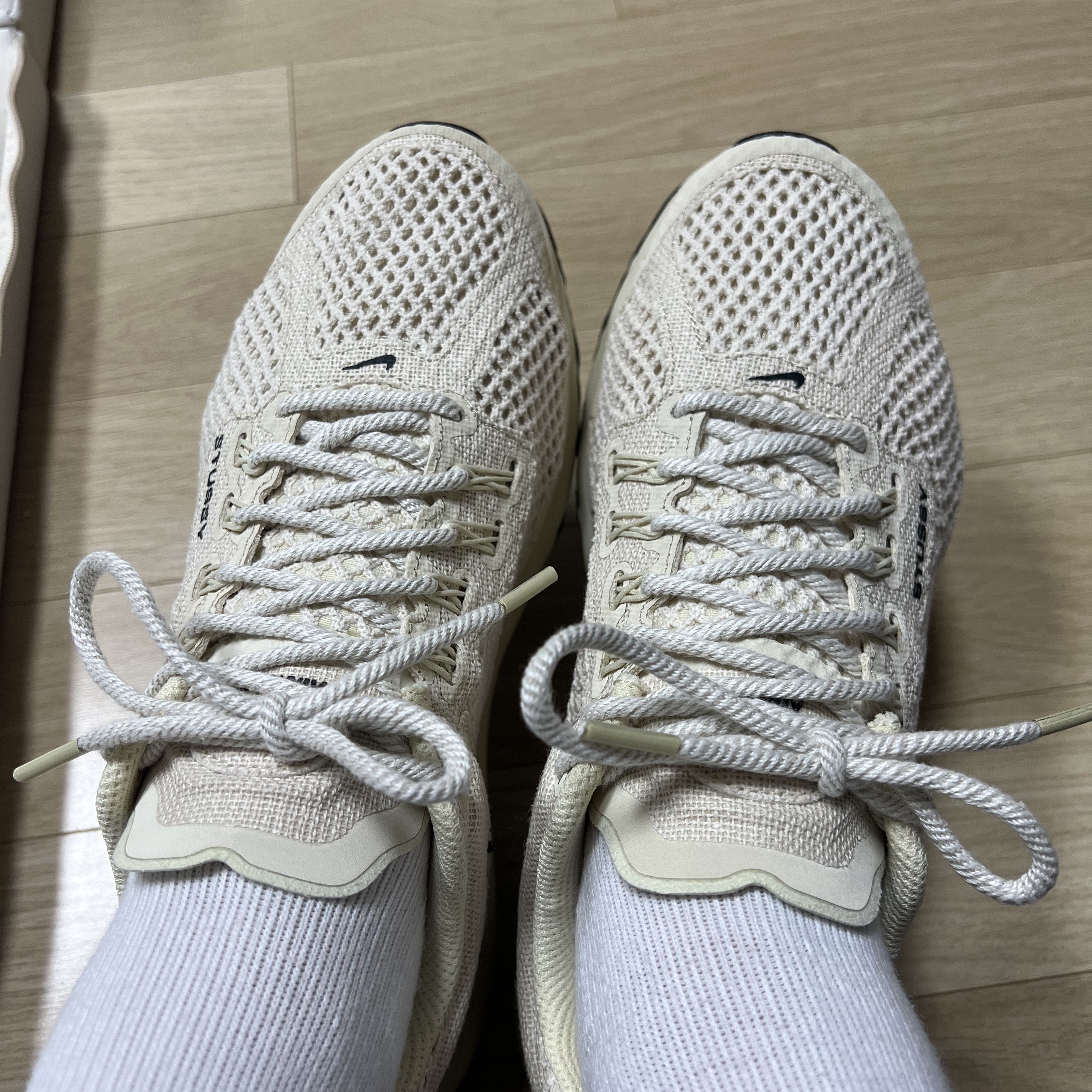 Nike x Stussy Air Max 2013 Fossil 착용 스타일 - 2