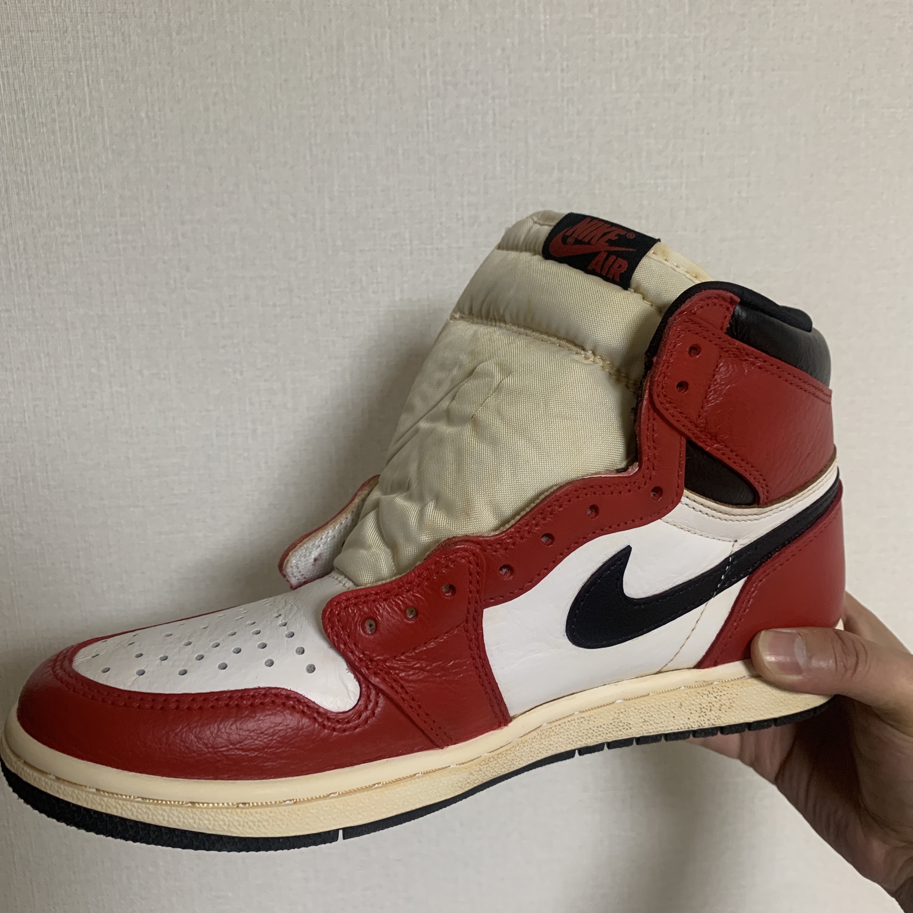 Jordan 1 Retro High OG Light Fusion Red 착용 스타일